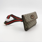 Gucci Neo Vintage Flap Belt Bag GG Coated Canvas — thumbnail 4