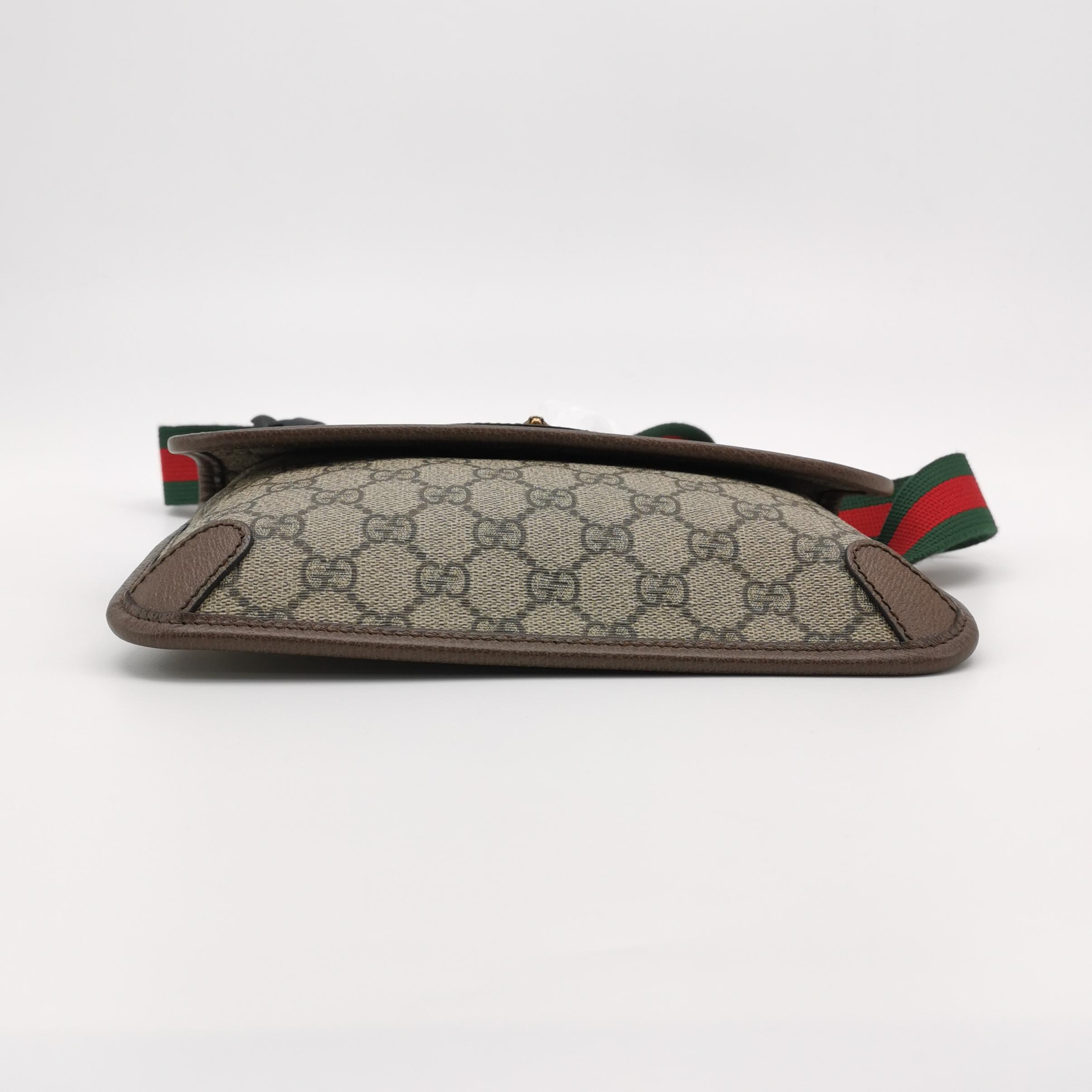 Gucci Neo Vintage Flap Belt Bag GG Coated Canvas — photo 6 of 10