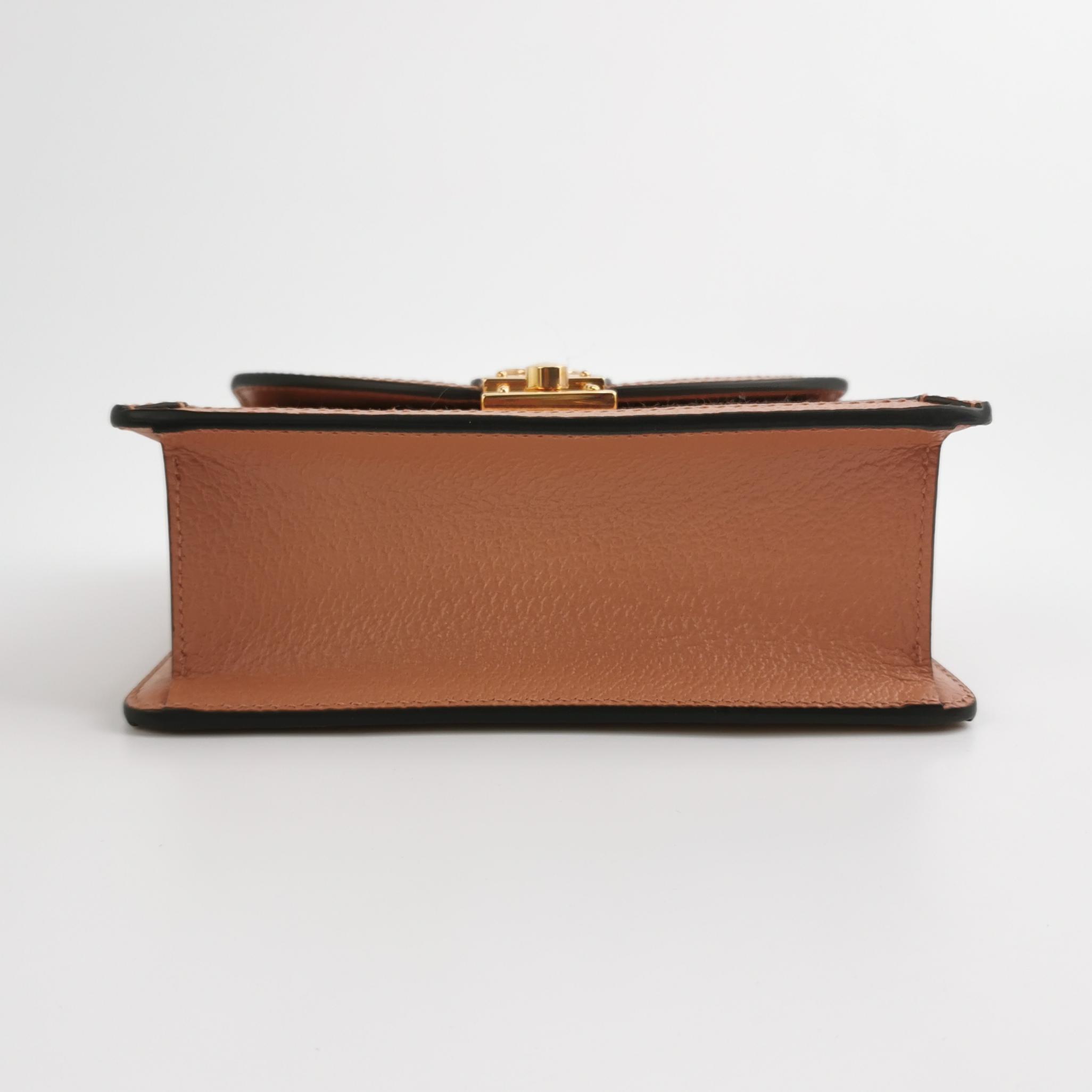  Gucci Ophidia Flap Top Handle Bag Leather Mini — photo 5 of 10