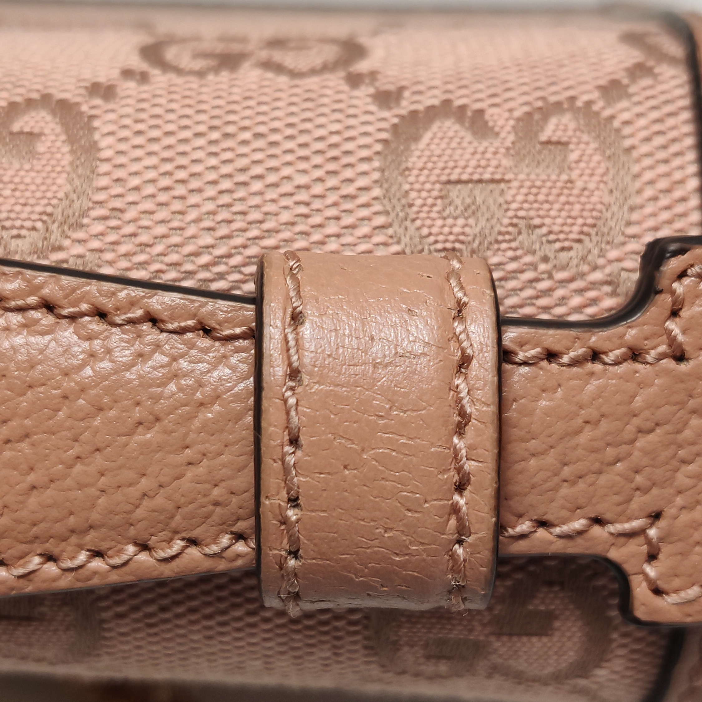  Gucci Ophidia Flap Top Handle Bag Leather Mini — photo 9 of 10