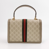 Gucci Ophidia Flap Top Handle Bag GG Coated Canvas — thumbnail 5