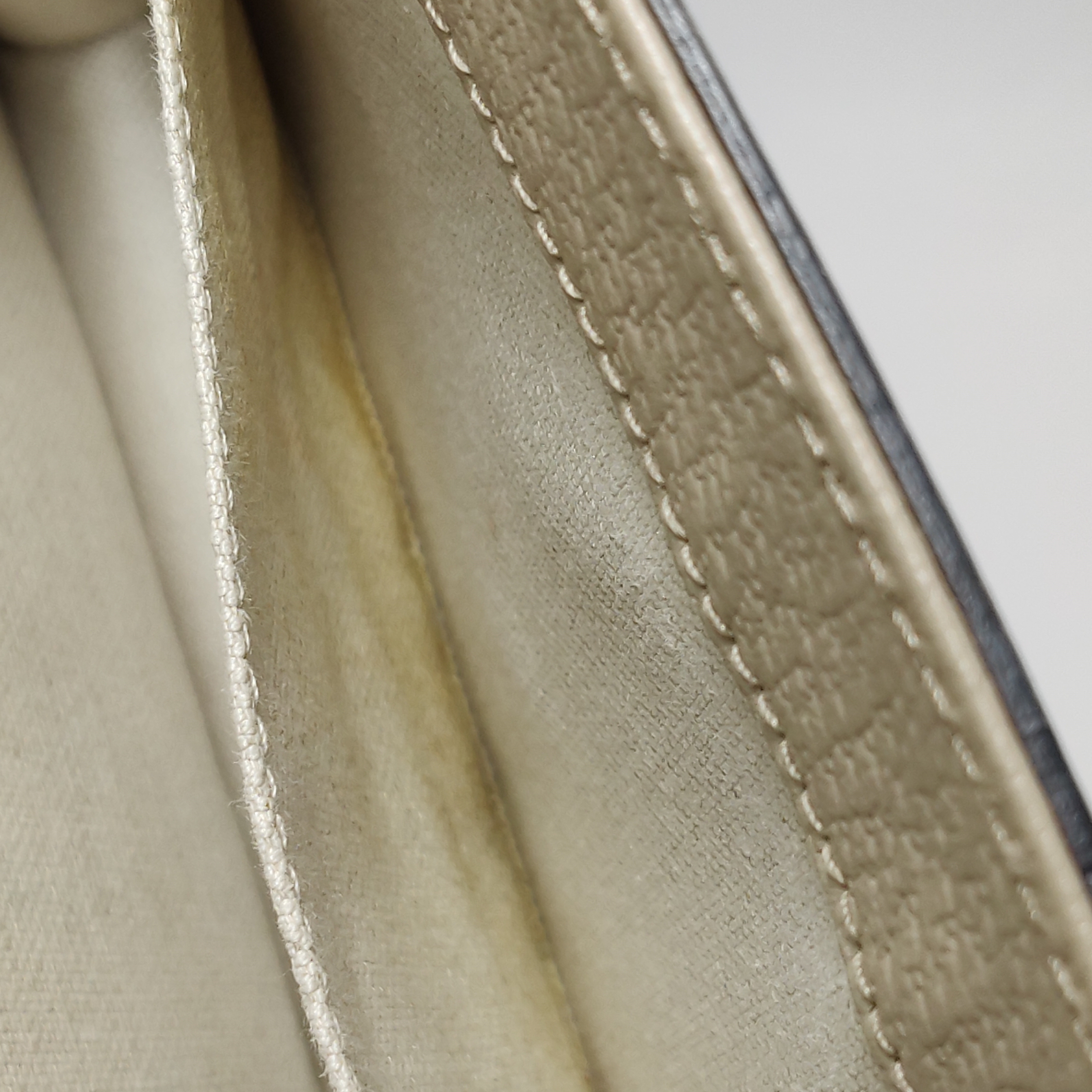 Gucci Ophidia Flap Top Handle Bag GG Coated Canvas — photo 8 of 13