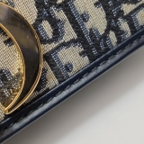 Christian Dior 30 Montaigne Flap Bag Oblique Canvas — thumbnail 9