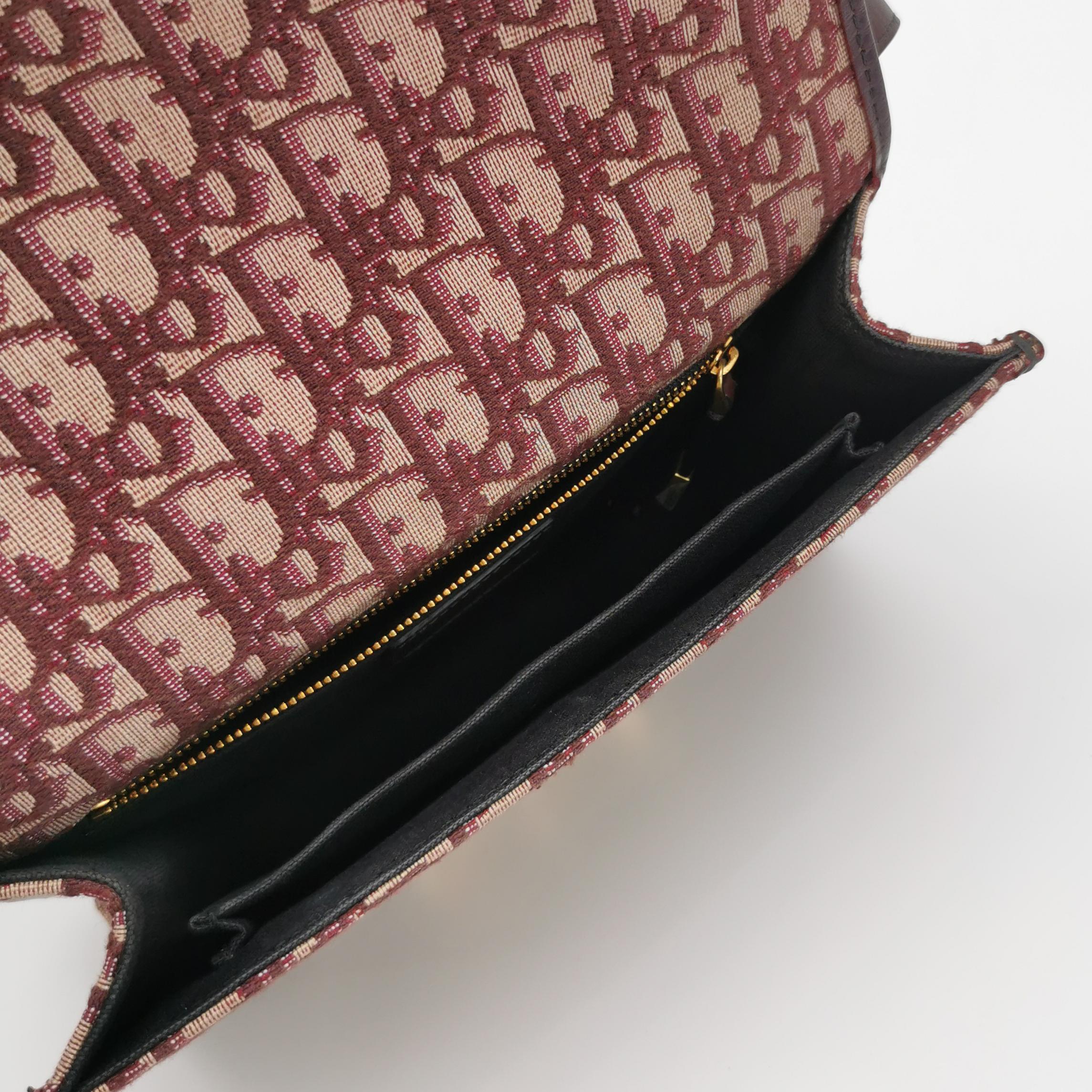 Christian Dior 30 Montaigne Flap Bag Oblique Canvas — photo 7 of 14