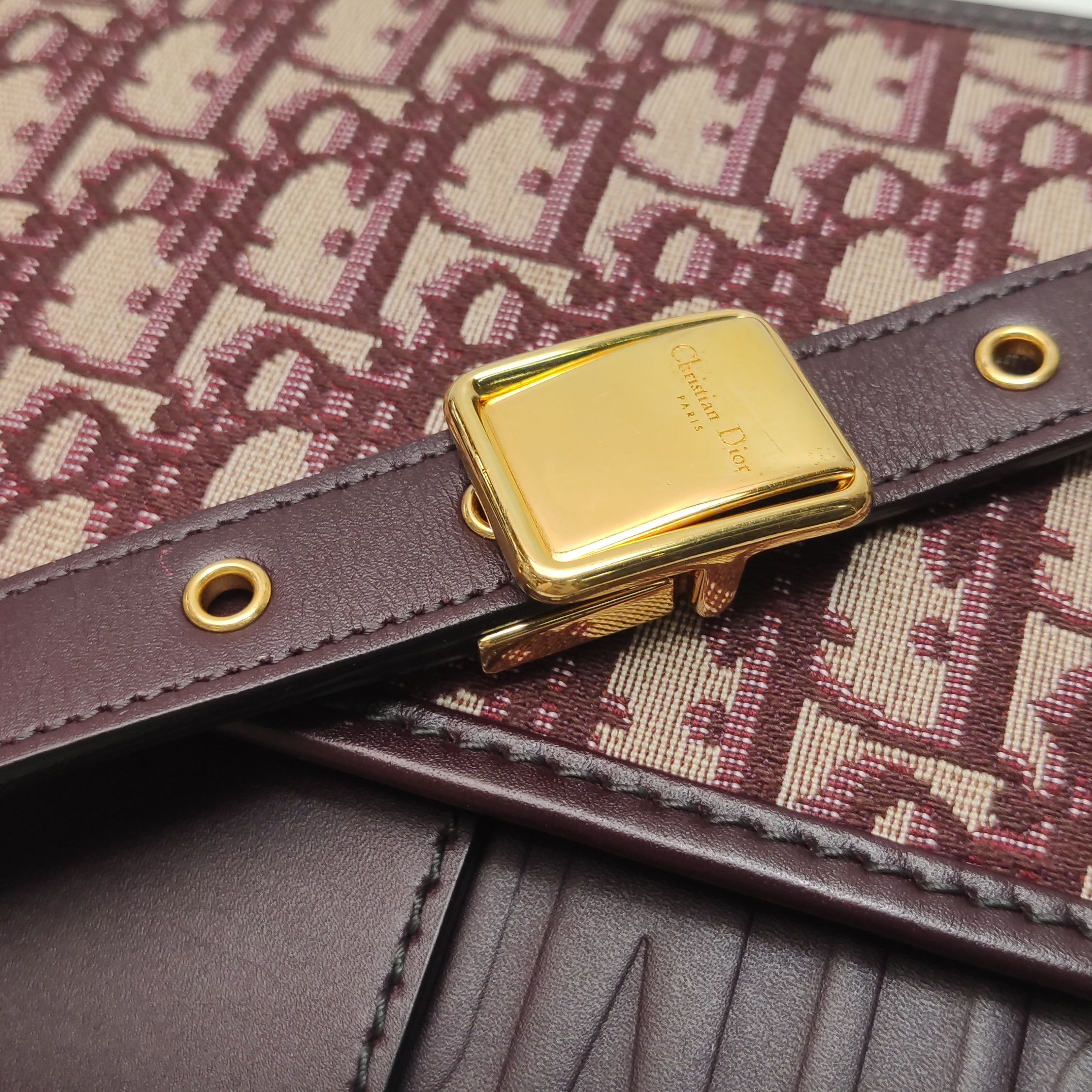 Christian Dior 30 Montaigne Flap Bag Oblique Canvas — photo 13 of 14