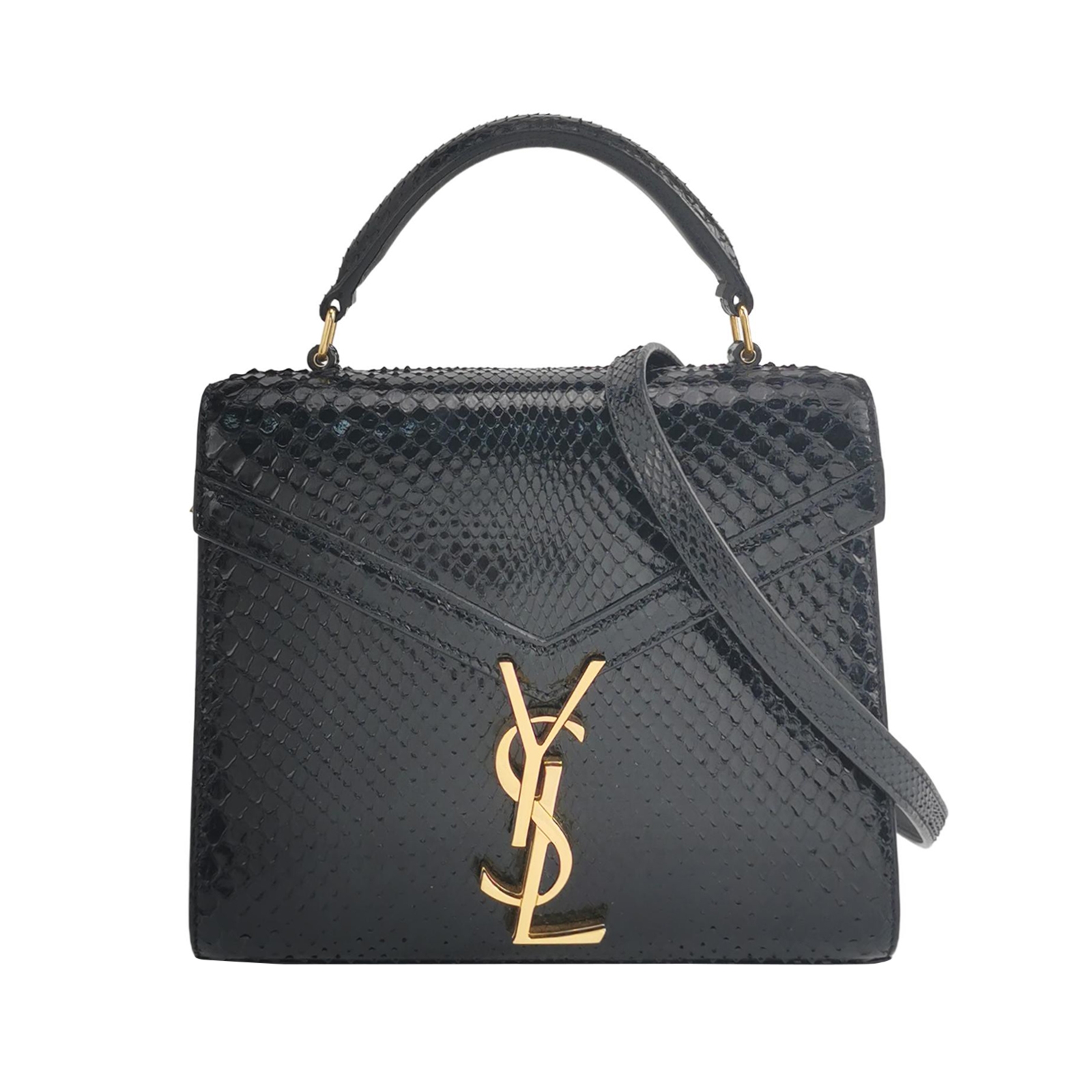 Saint Laurent Cassandra Top Handle Bag Leather Mini — photo 1 of 15