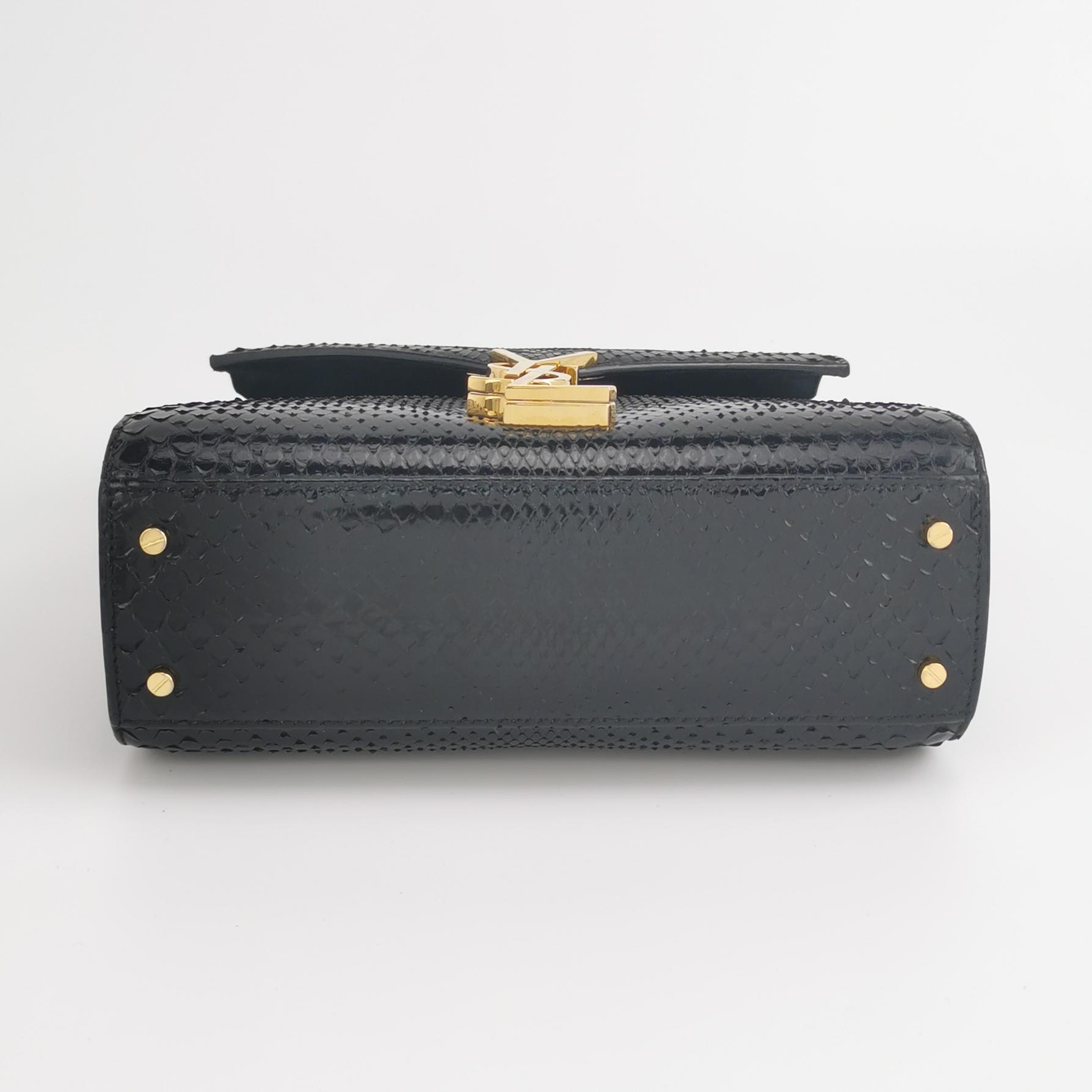 Saint Laurent Cassandra Top Handle Bag Leather Mini — photo 6 of 15