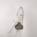  Fendi Logo By The Way Top Handle Bag Embossed Leather Mini — thumbnail 2