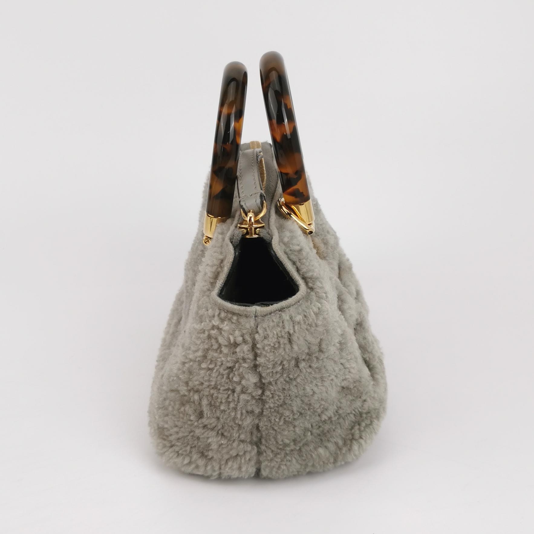  Fendi Logo By The Way Top Handle Bag Embossed Leather Mini — photo 3 of 14