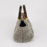  Fendi Logo By The Way Top Handle Bag Embossed Leather Mini — thumbnail 3