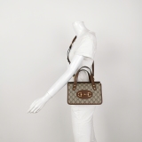 Gucci Horsebit 1955 Boston Bag GG Coated Canvas — thumbnail 2