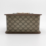 Gucci Horsebit 1955 Boston Bag GG Coated Canvas — thumbnail 6