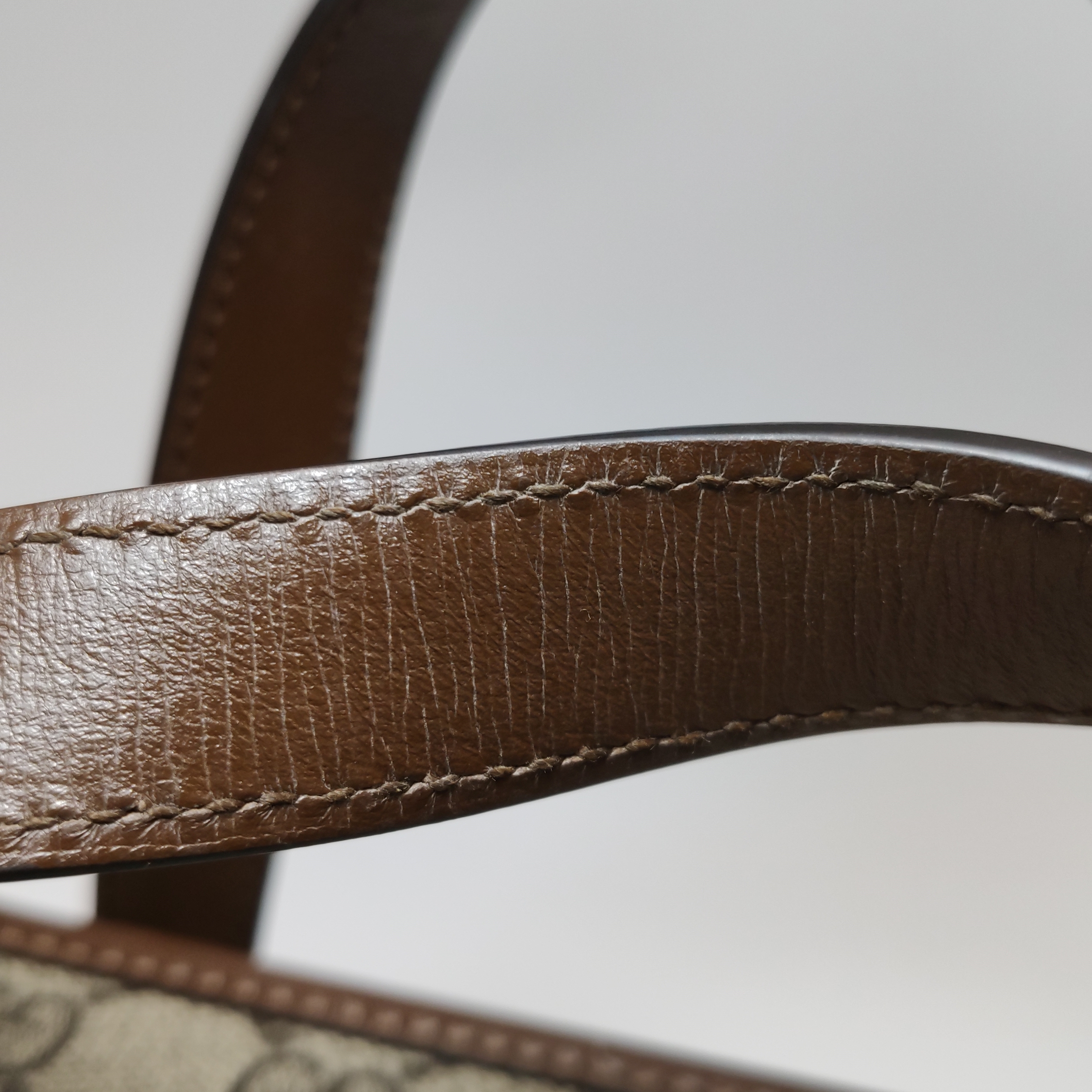 Gucci Horsebit 1955 Boston Bag GG Coated Canvas — photo 12 of 14