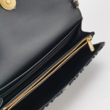 Christian Dior Saddle Chain Wallet Oblique Canvas — thumbnail 7