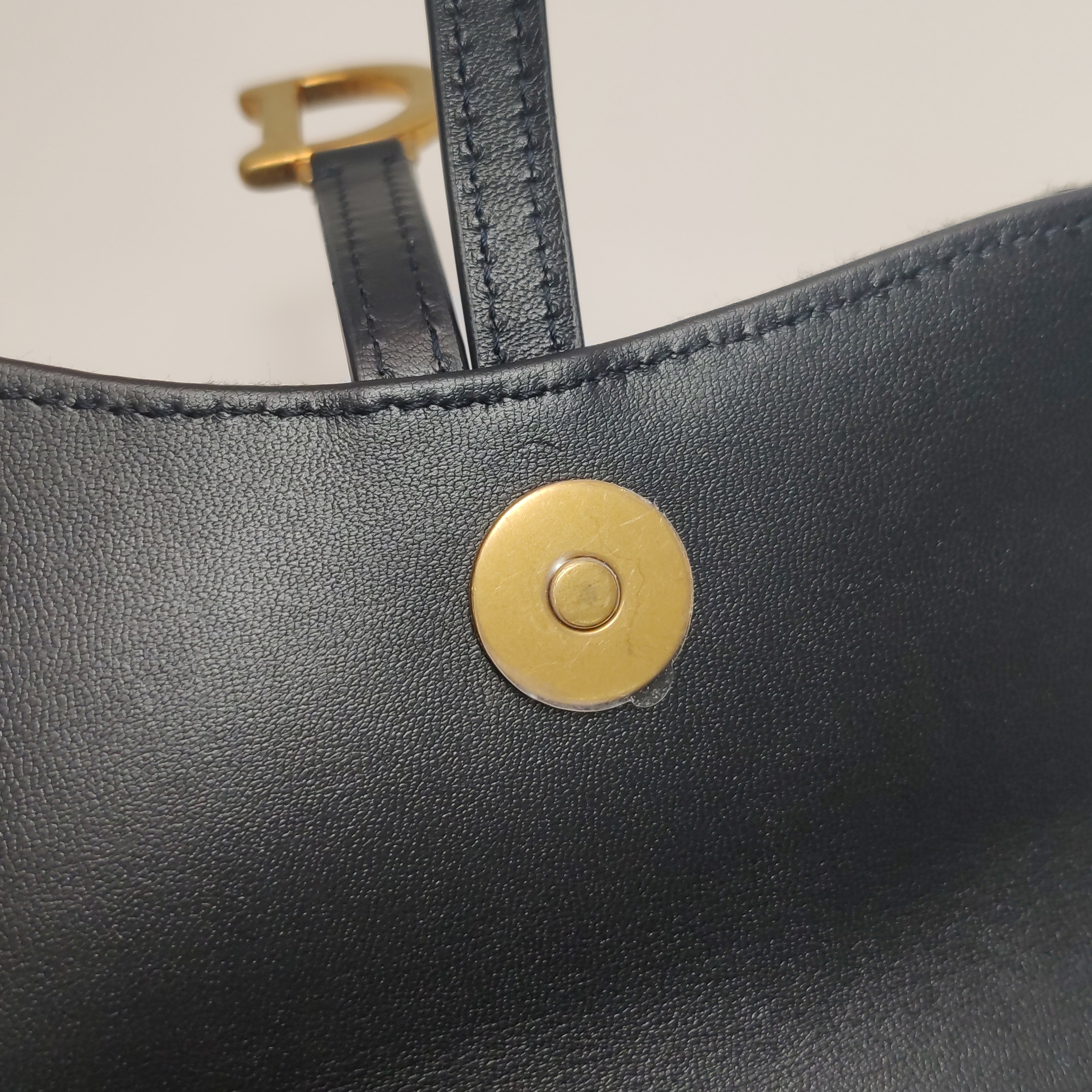 Christian Dior Saddle Chain Wallet Oblique Canvas — photo 8 of 8