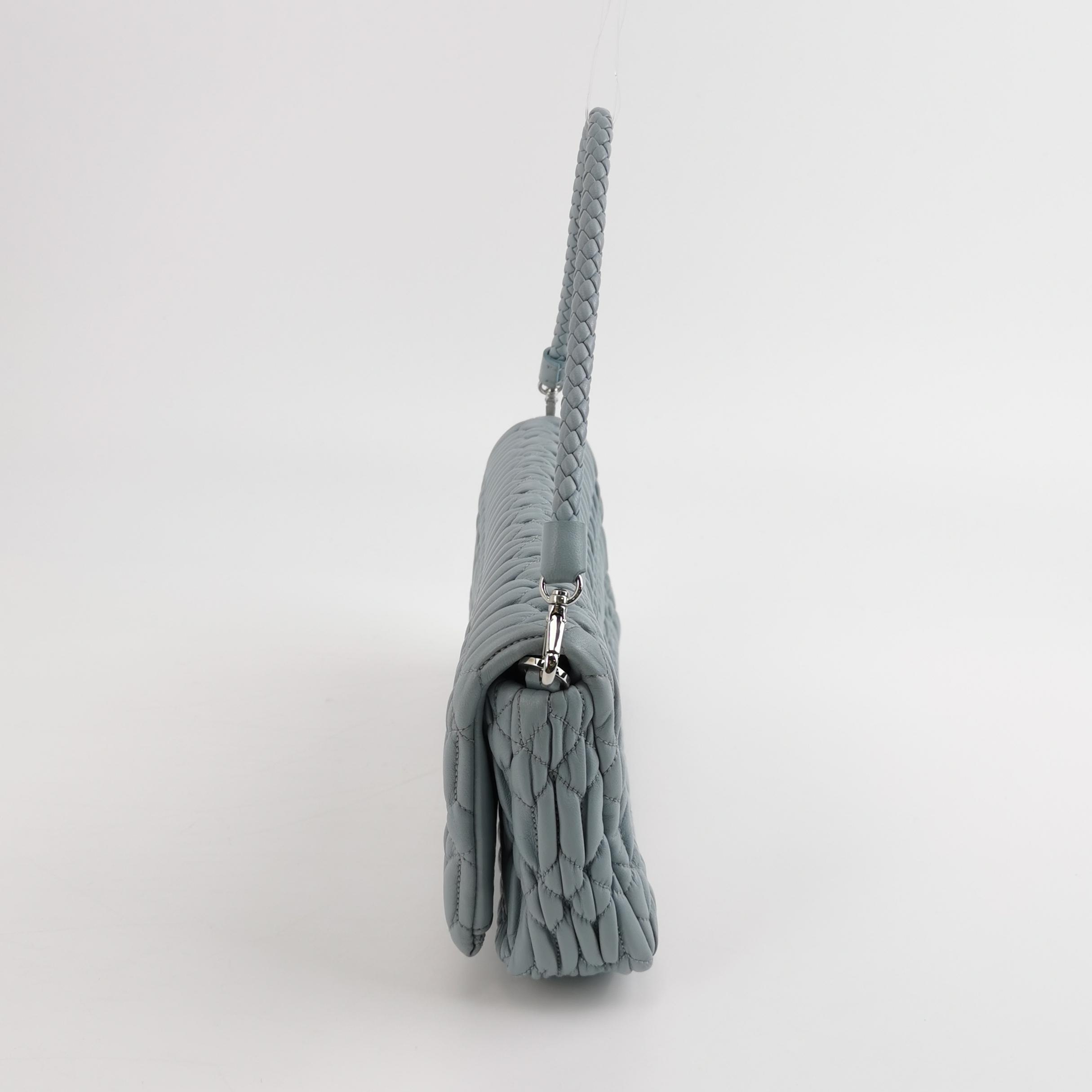 Miu Miu Crystal Clutch Matelasse Leather — photo 3 of 14