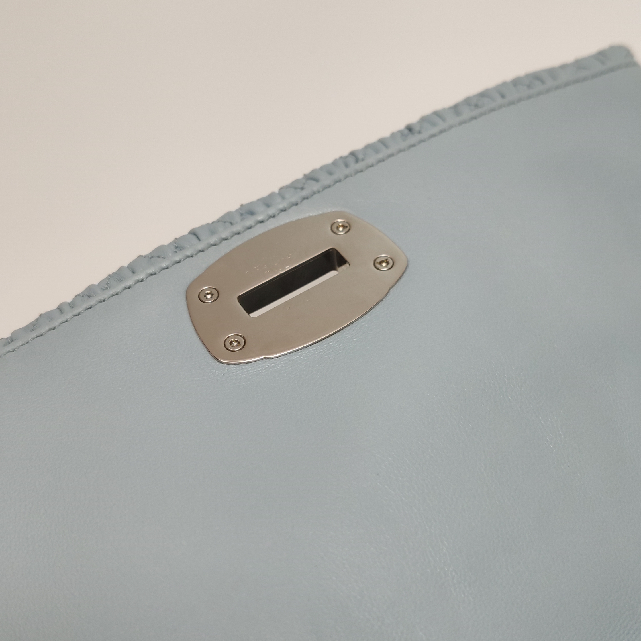 Miu Miu Crystal Clutch Matelasse Leather — photo 12 of 14
