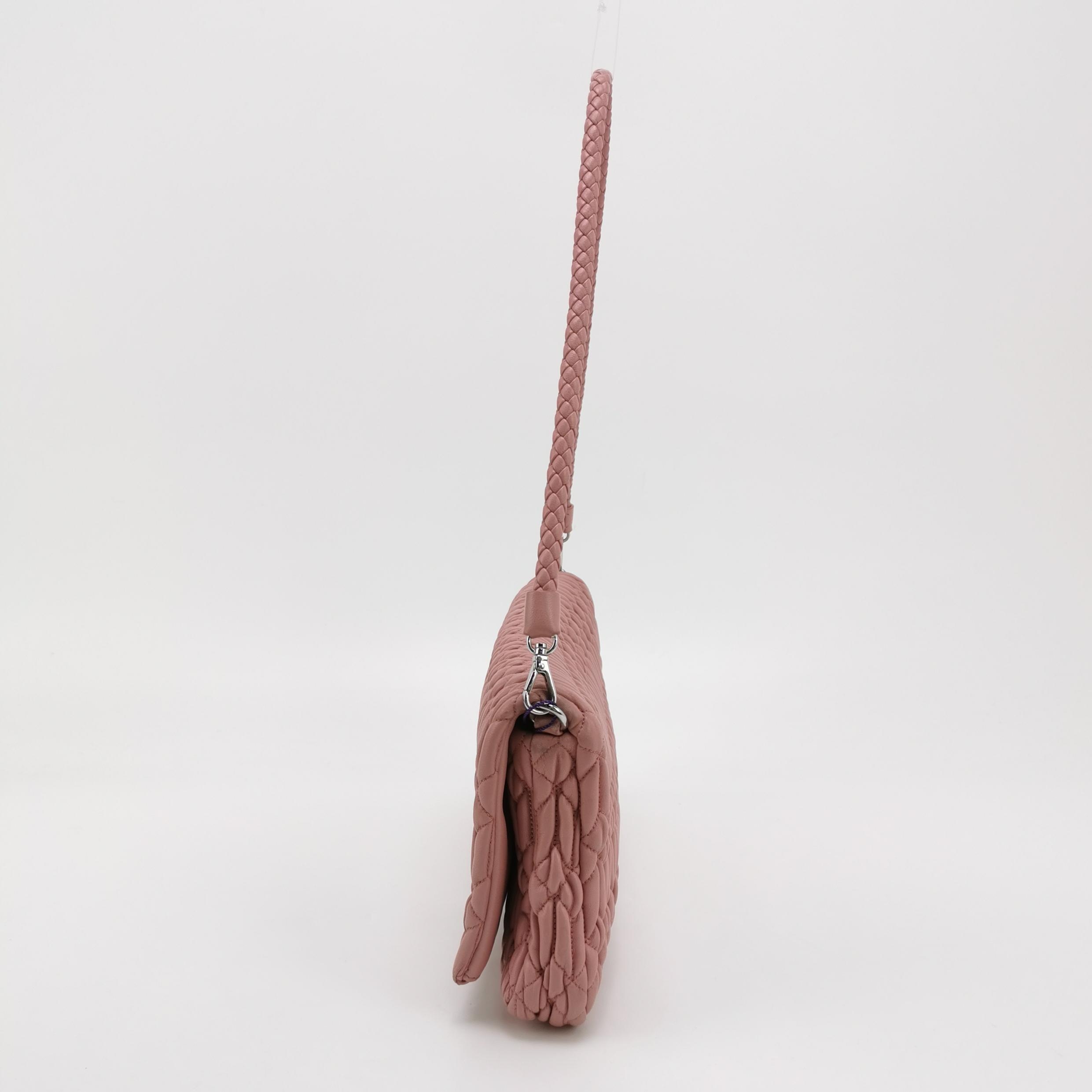 Miu Miu Crystal Clutch Matelasse Leather — photo 3 of 12