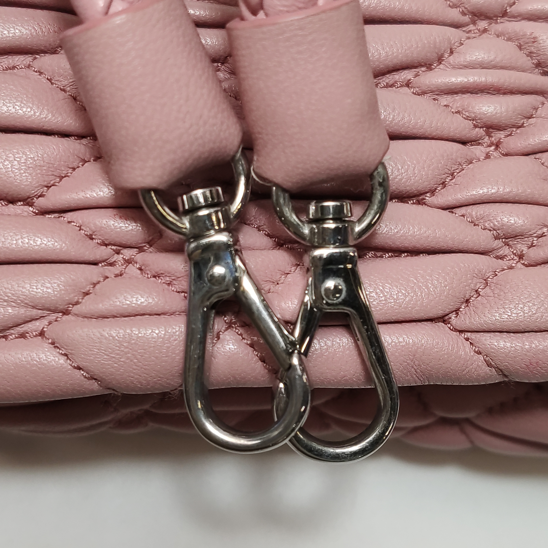 Miu Miu Crystal Clutch Matelasse Leather — photo 12 of 12