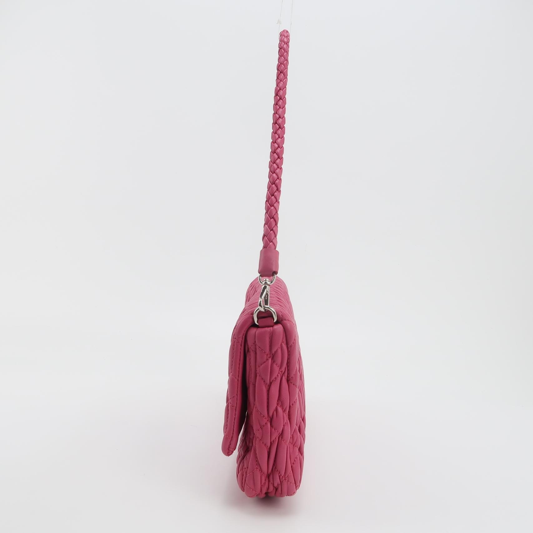 Miu Miu Crystal Clutch Matelasse Leather — photo 3 of 15