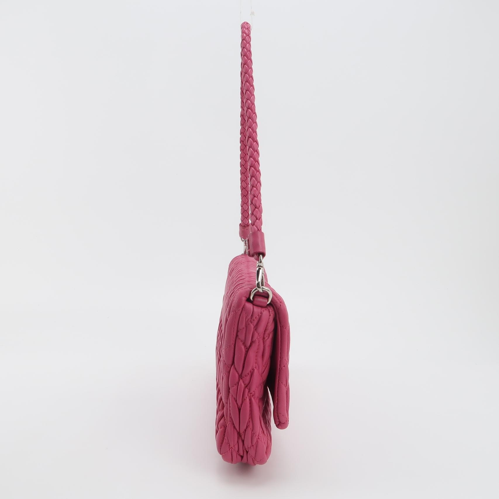 Miu Miu Crystal Clutch Matelasse Leather — photo 4 of 15
