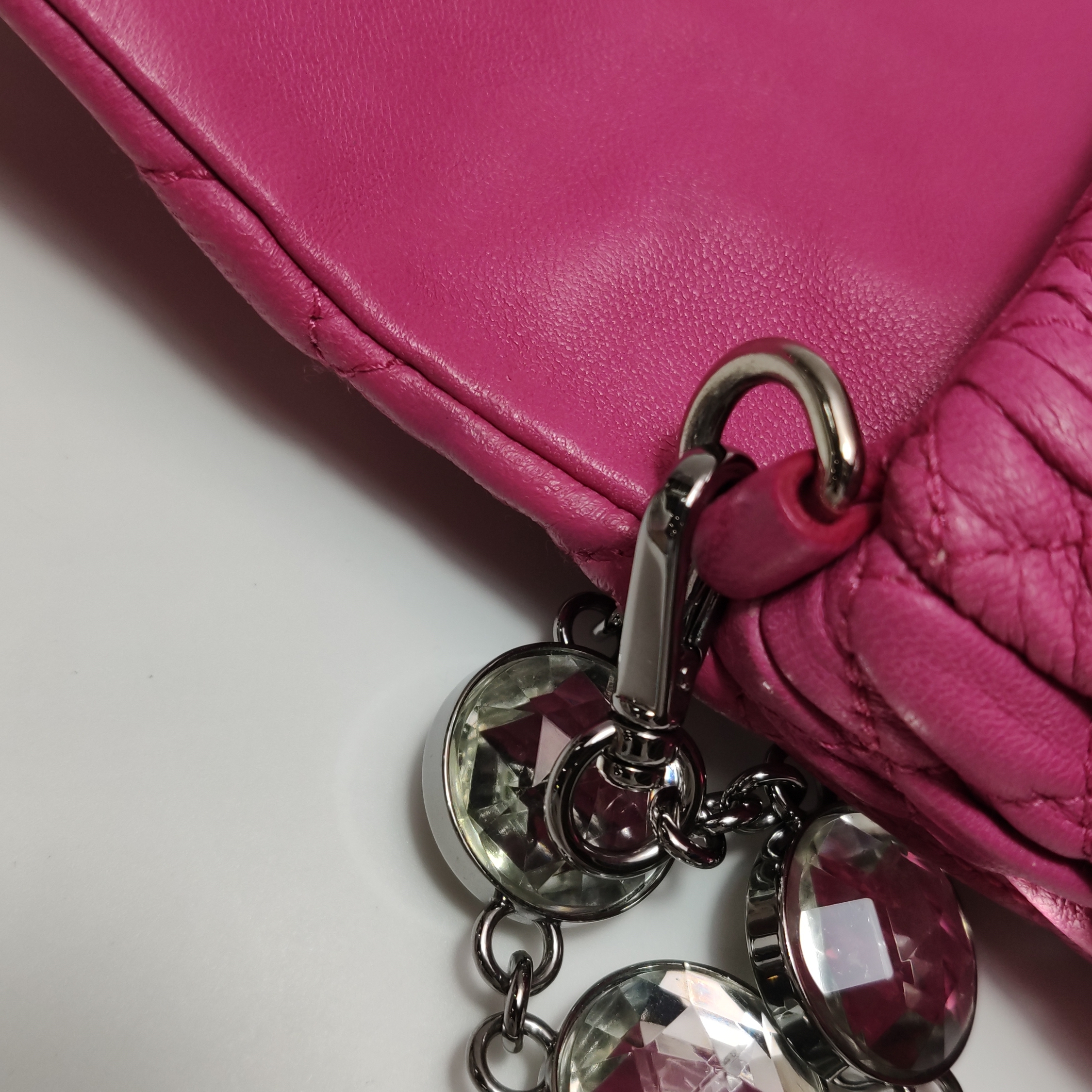 Miu Miu Crystal Clutch Matelasse Leather — photo 13 of 15