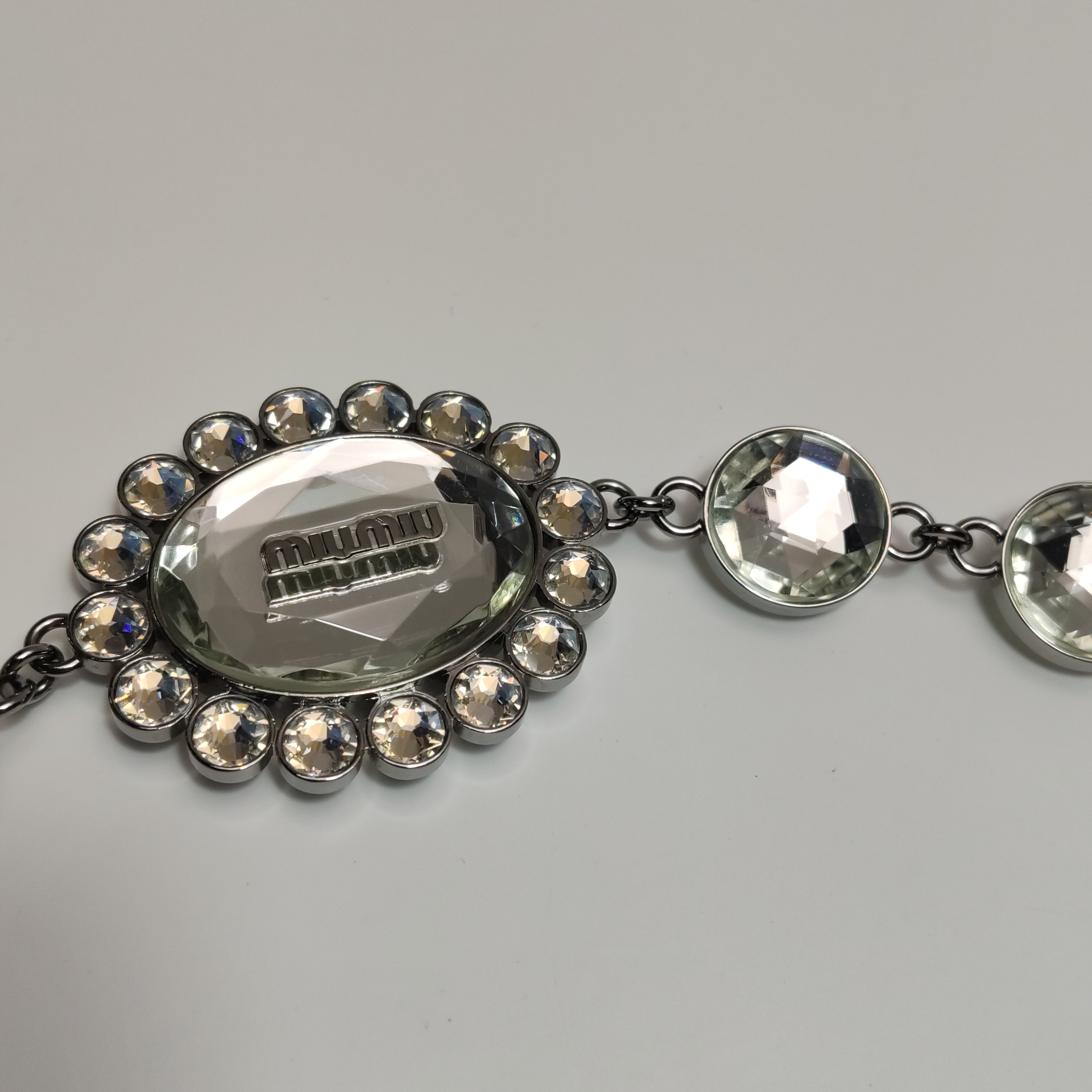 Miu Miu Crystal Clutch Matelasse Leather — photo 15 of 15