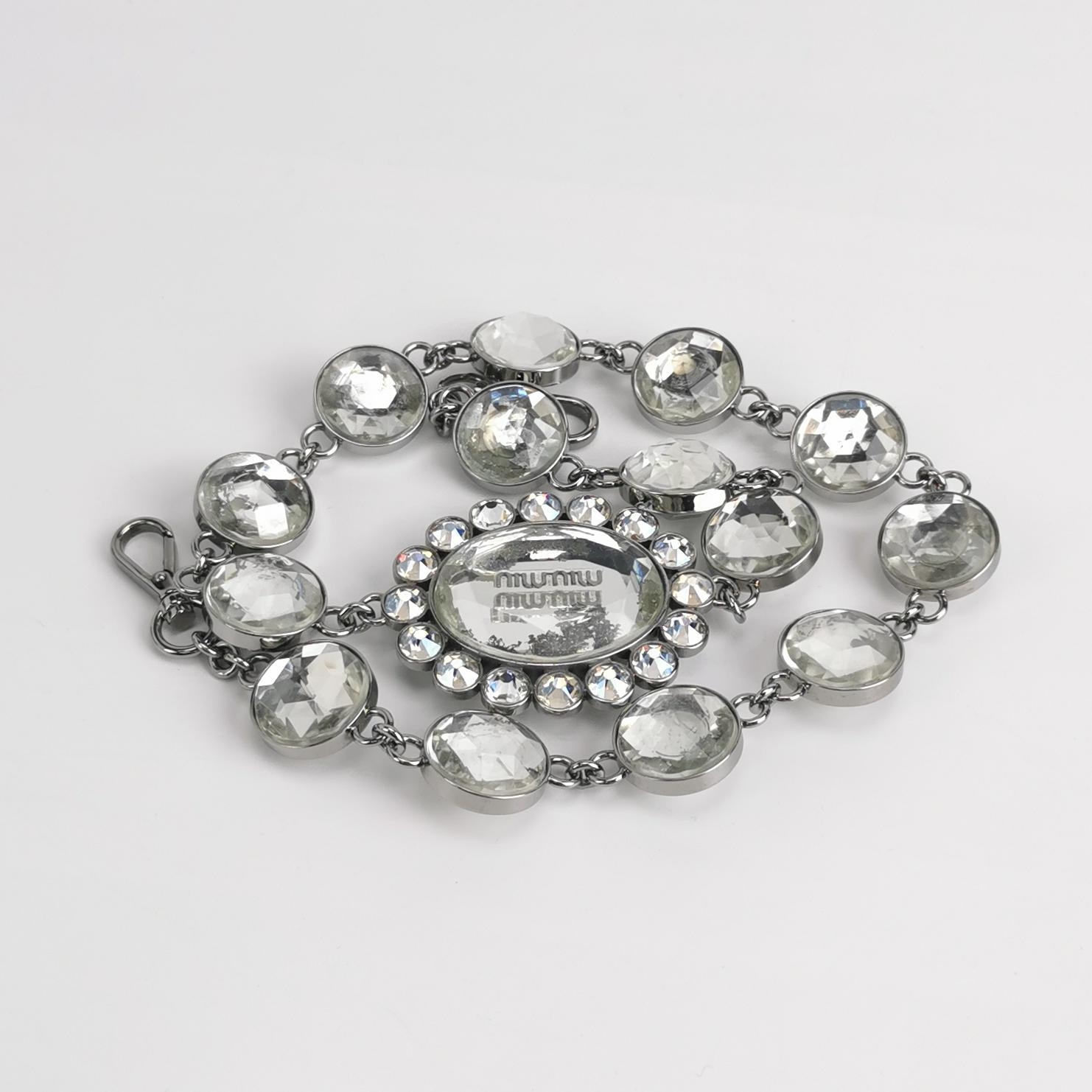 Miu Miu Crystal Clutch Matelasse Leather — photo 12 of 14
