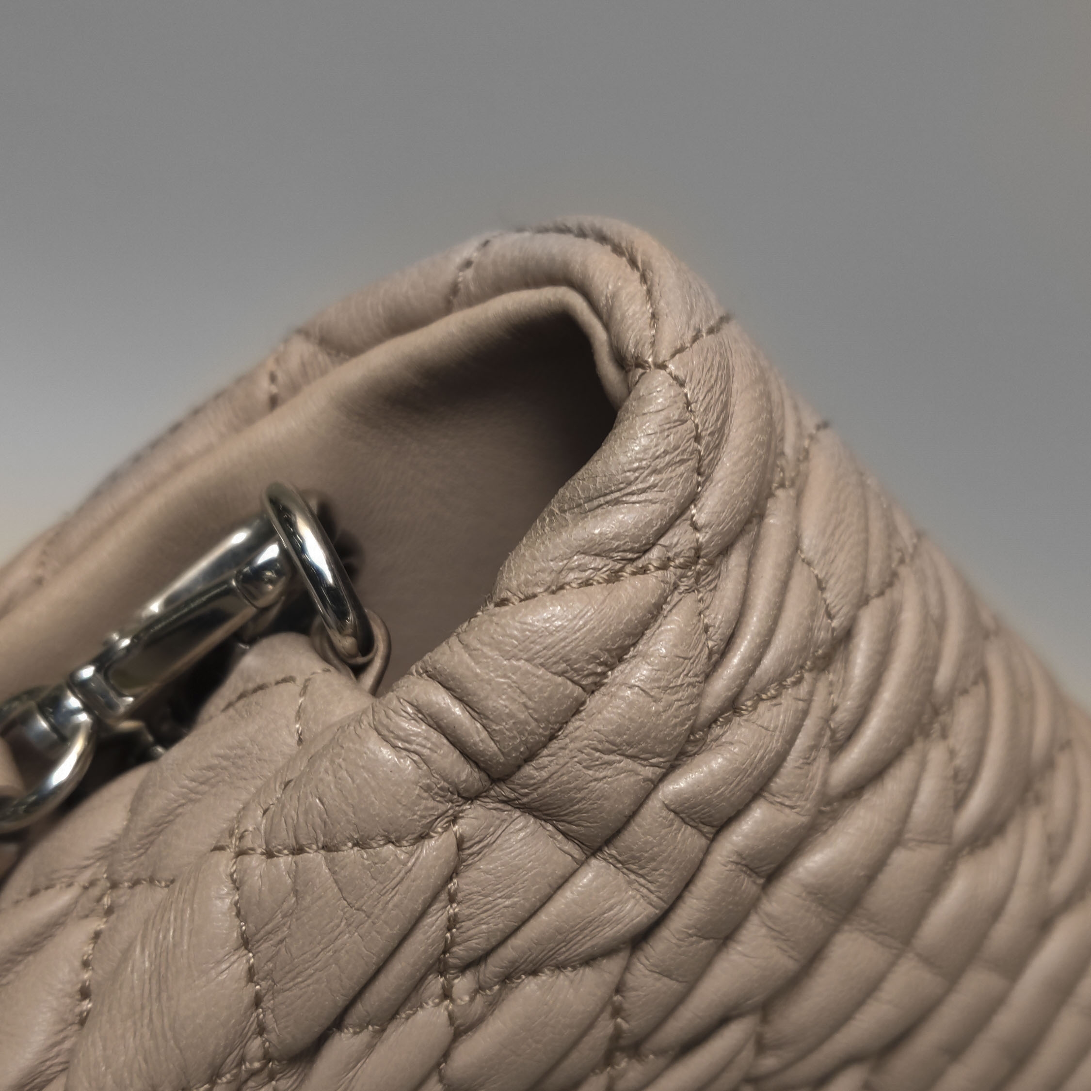 Miu Miu Crystal Clutch Matelasse Leather — photo 12 of 14