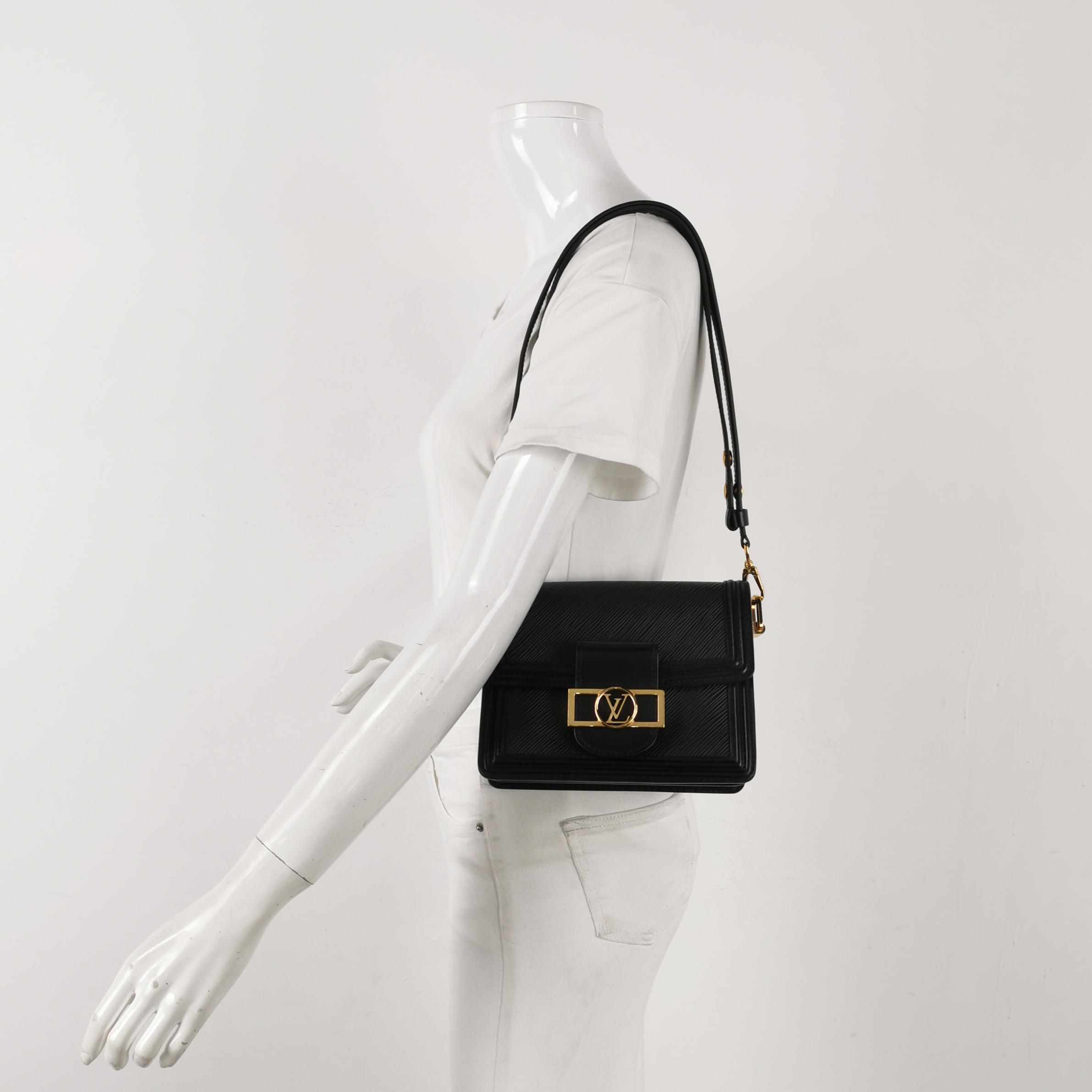 Louis Vuitton(LV) Dauphine Shoulder Bag Epi Leather Mini — alternate view