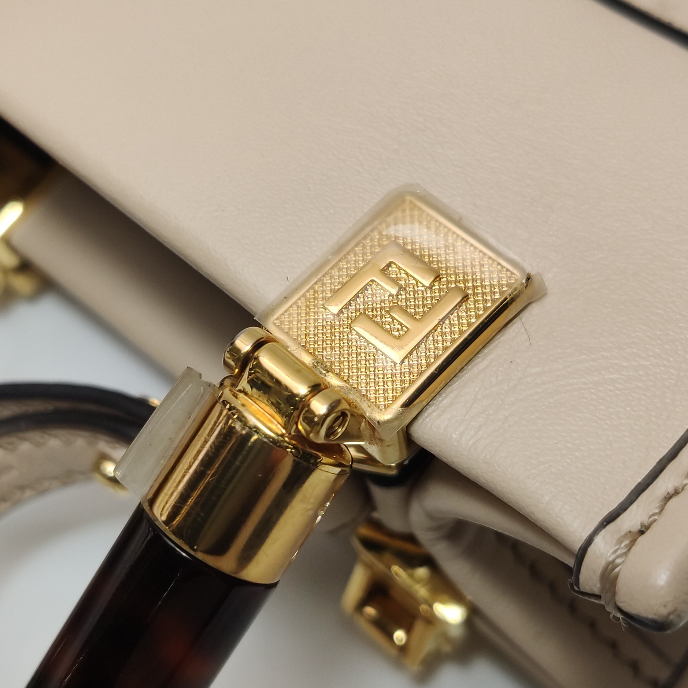 Fendi Sunshine Shopper Tote Leather Mini — photo 11 of 16