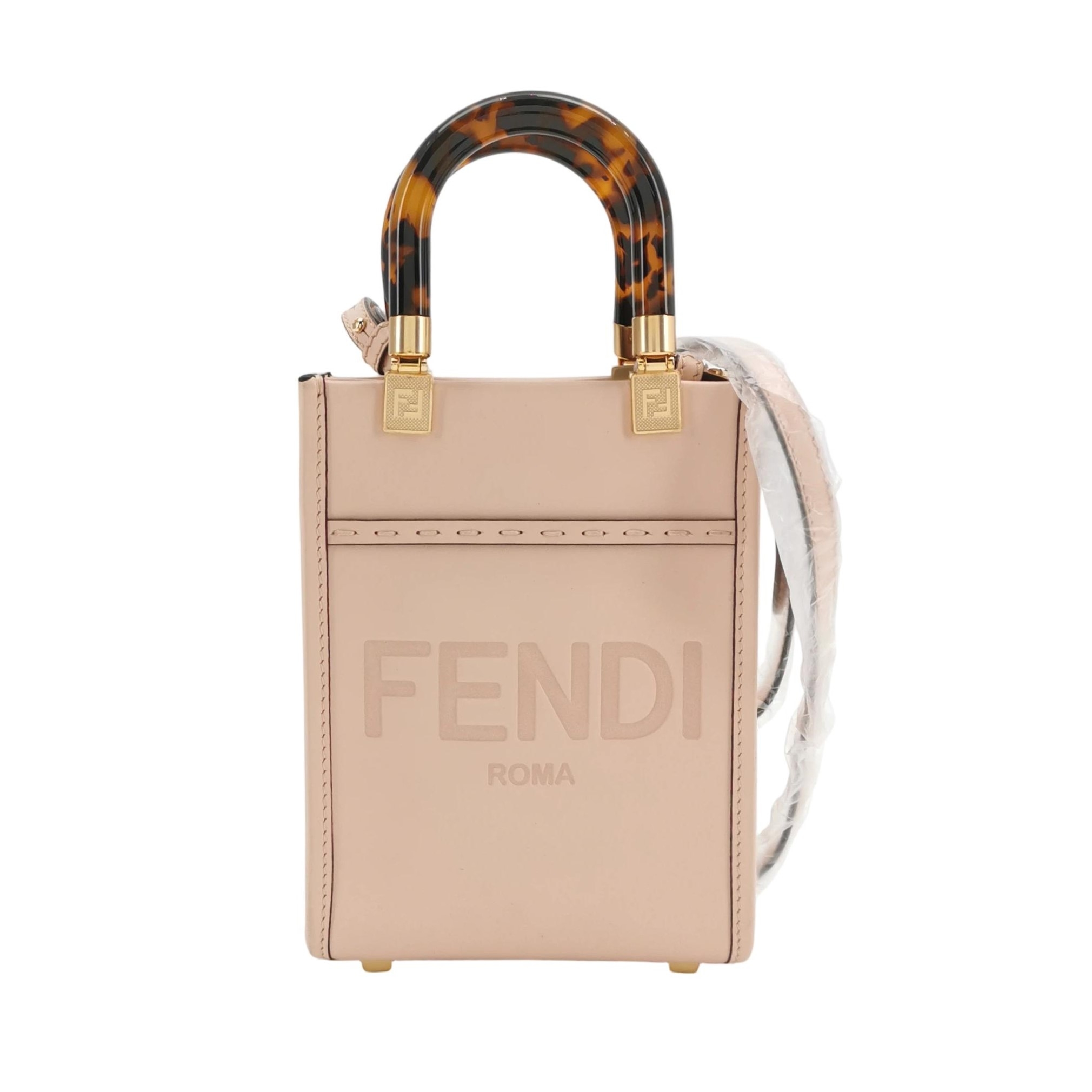 Fendi Sunshine Shopper Tote Leather Mini — photo 1 of 14