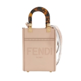 Fendi Sunshine Shopper Tote Leather Mini — thumbnail 1