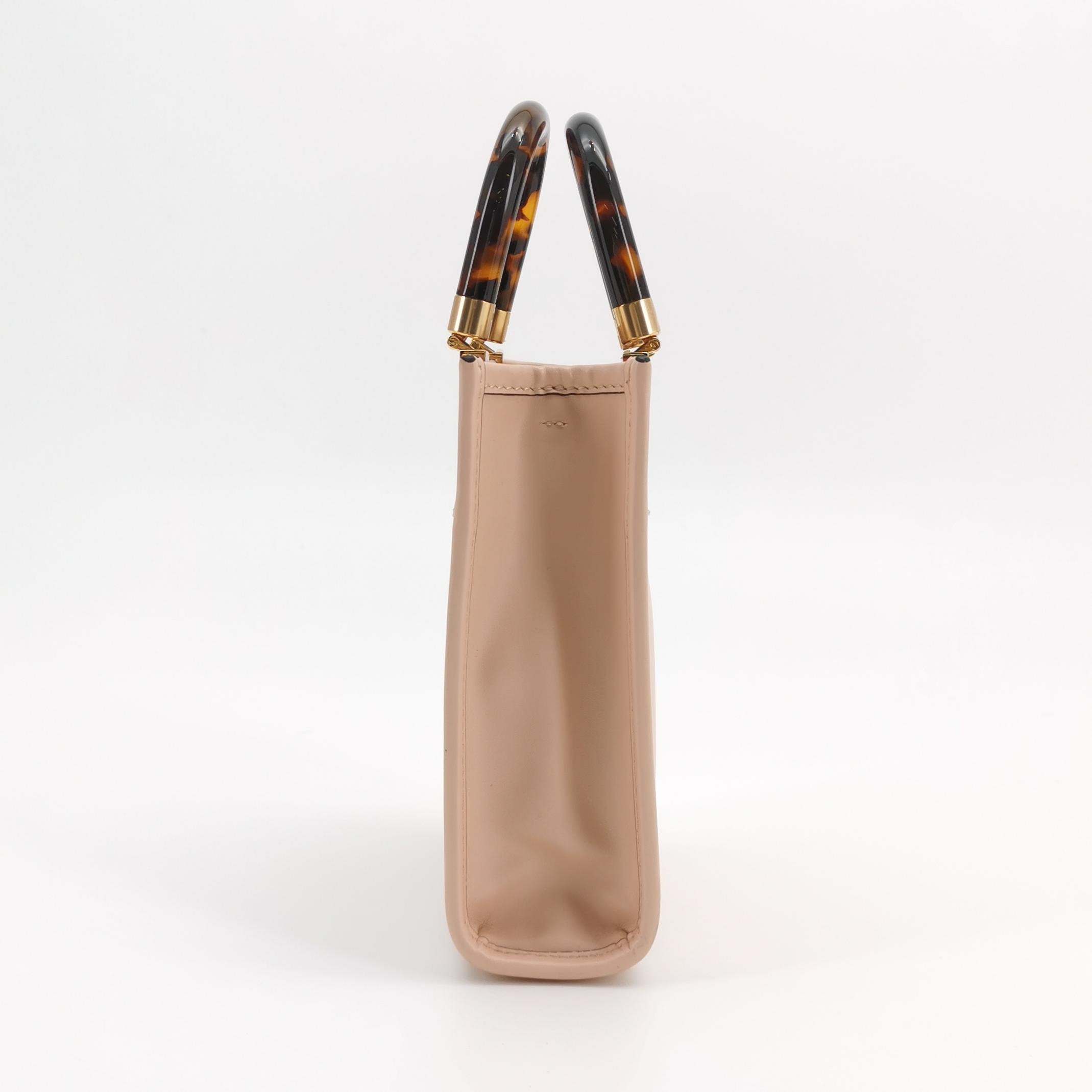Fendi Sunshine Shopper Tote Leather Mini — photo 3 of 14