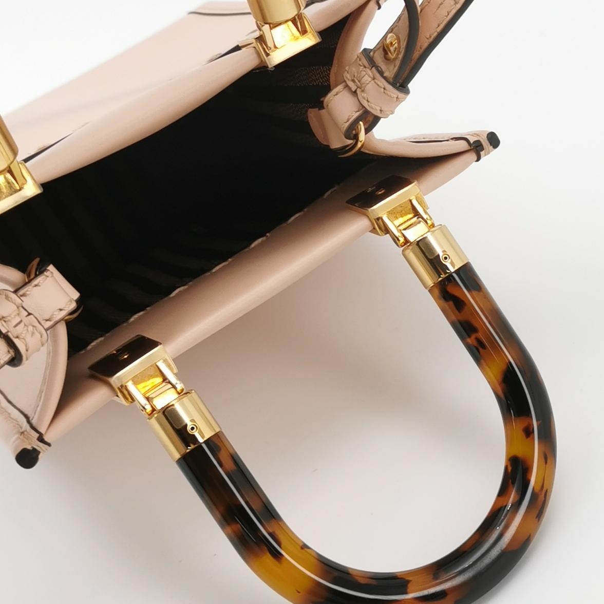 Fendi Sunshine Shopper Tote Leather Mini — photo 7 of 14
