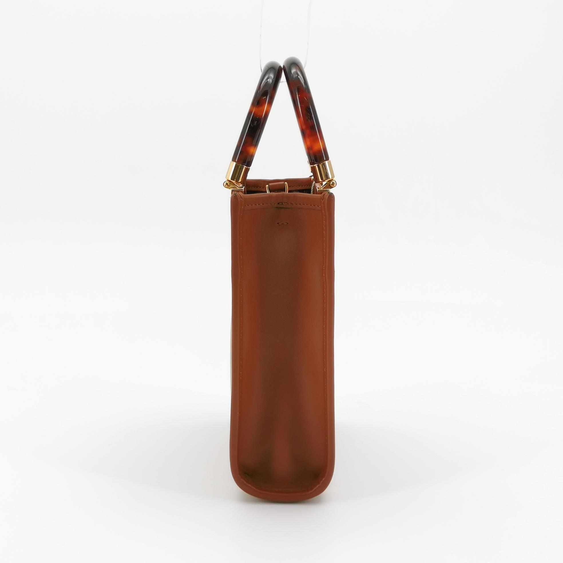 Fendi Sunshine Shopper Tote Leather Mini — photo 4 of 16