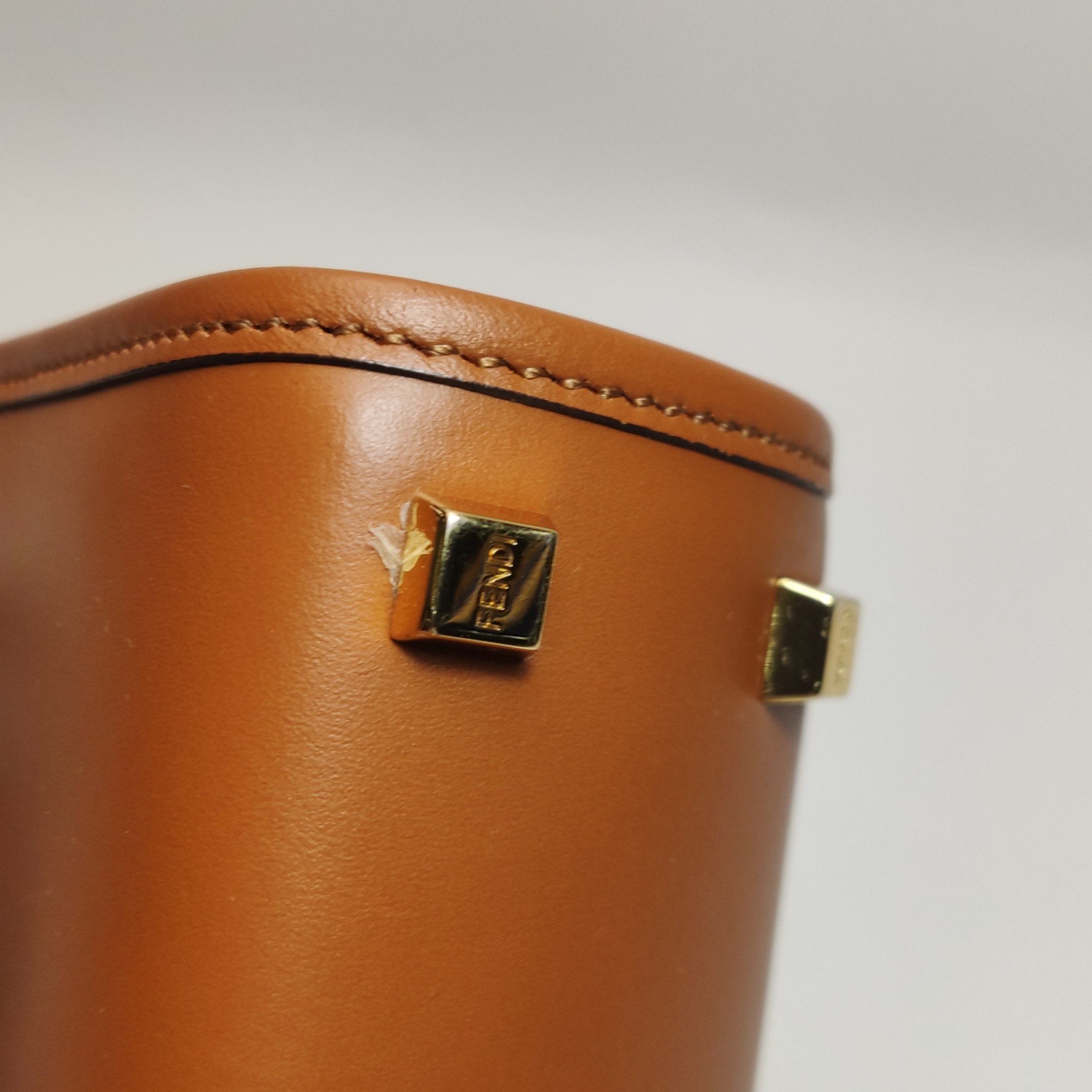 Fendi Sunshine Shopper Tote Leather Mini — photo 13 of 16