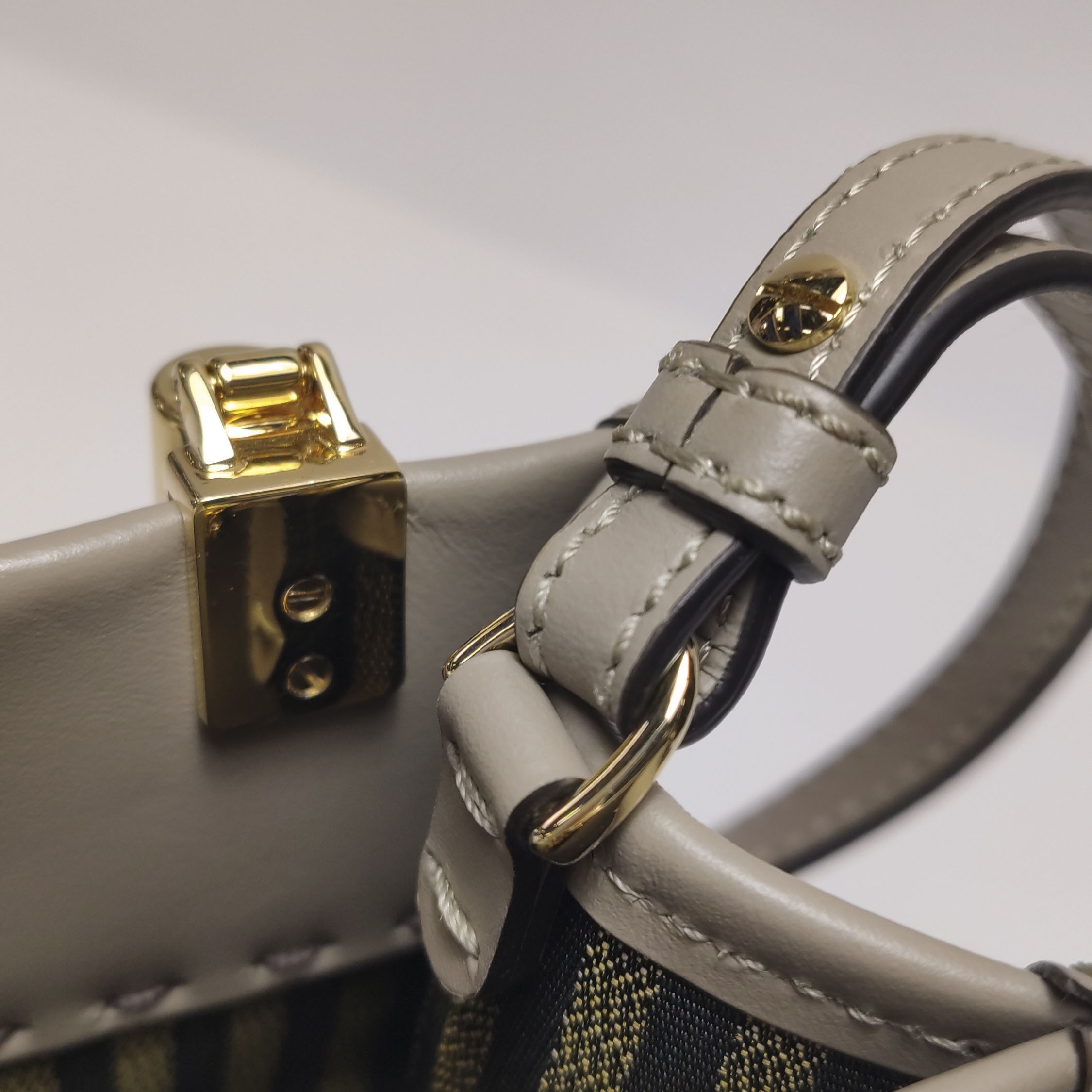 Fendi Sunshine Shopper Tote Leather Mini — photo 13 of 14