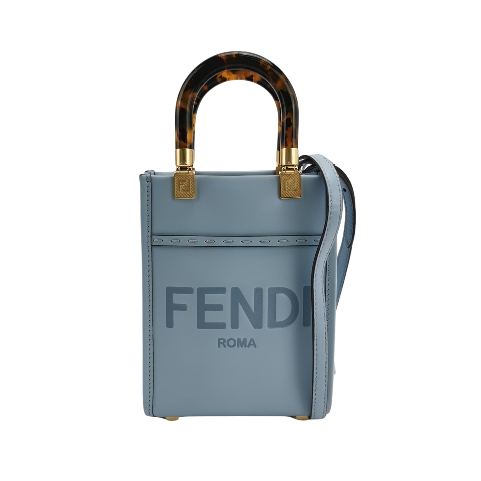 Fendi Sunshine Shopper Tote Leather Mini — photo 1 of 11
