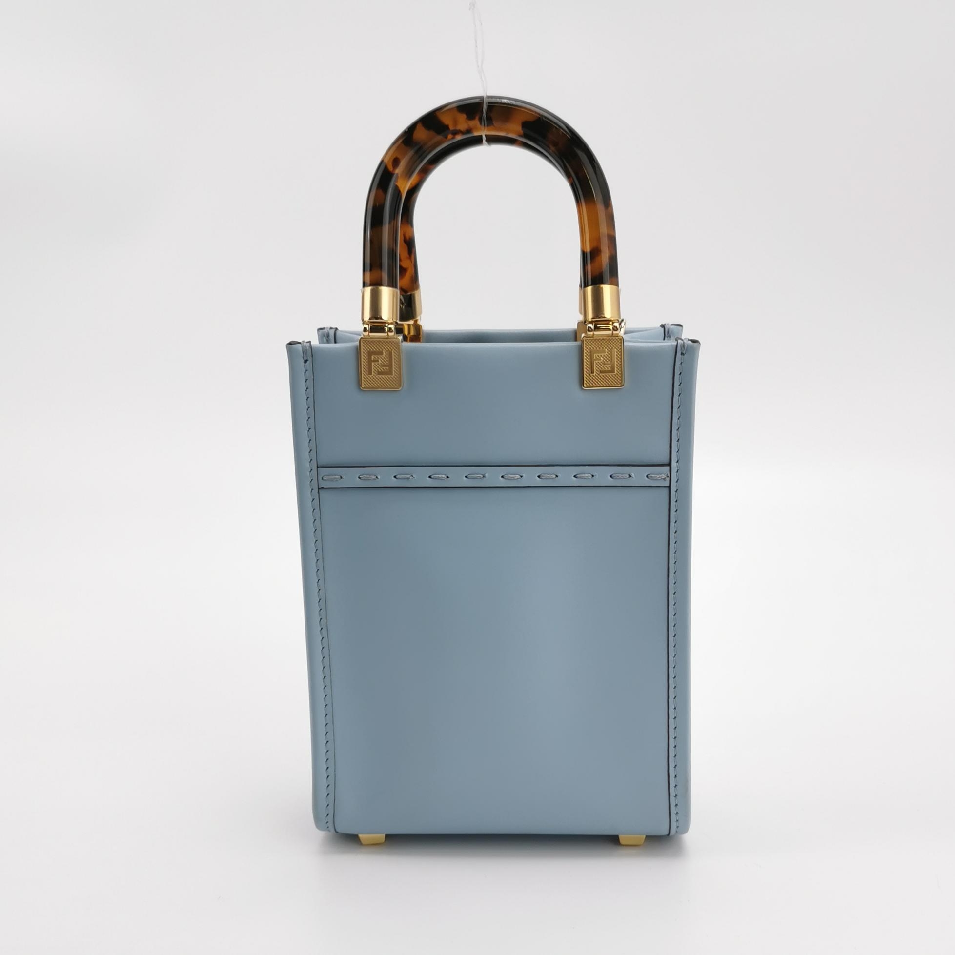 Fendi Sunshine Shopper Tote Leather Mini — photo 4 of 11