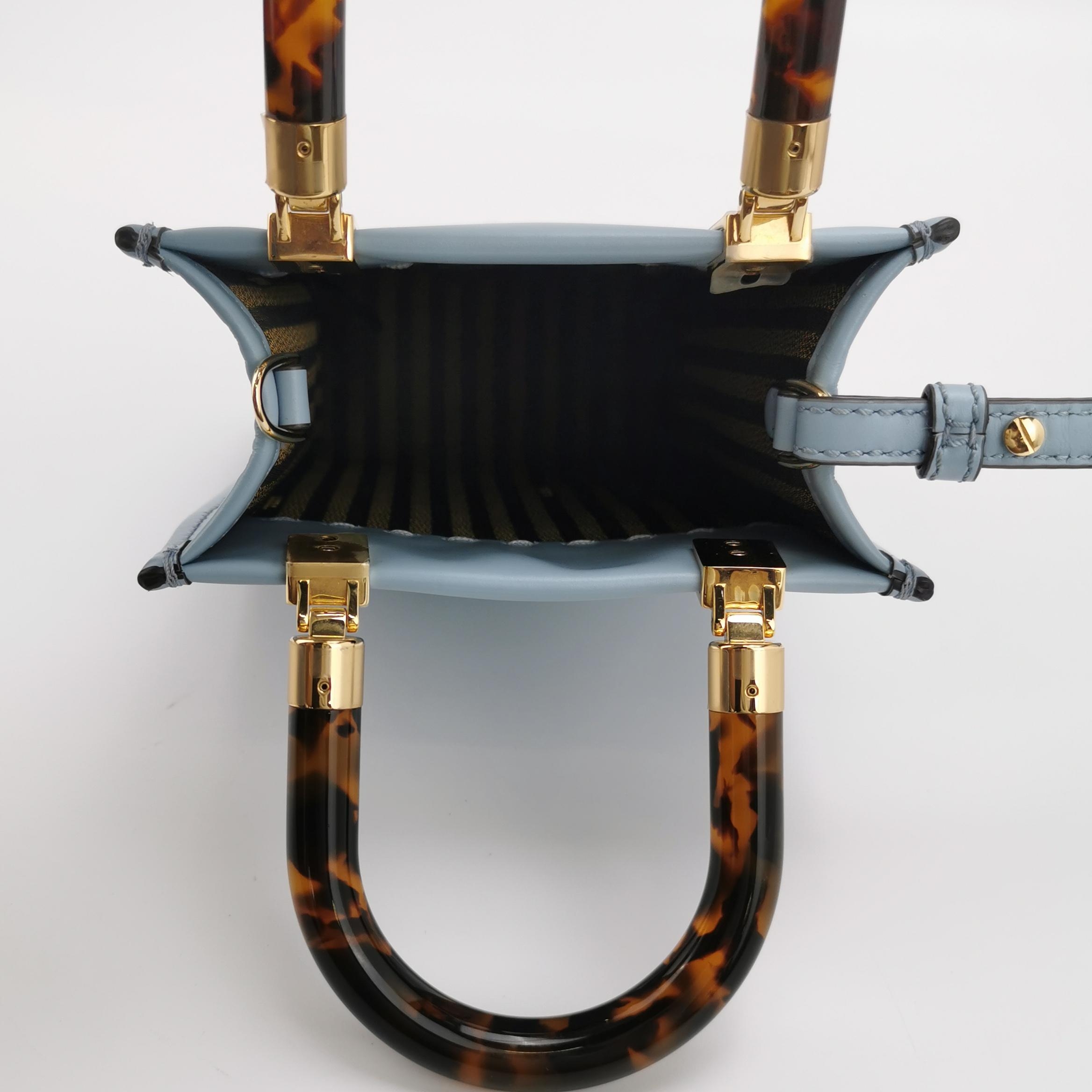 Fendi Sunshine Shopper Tote Leather Mini — photo 7 of 11