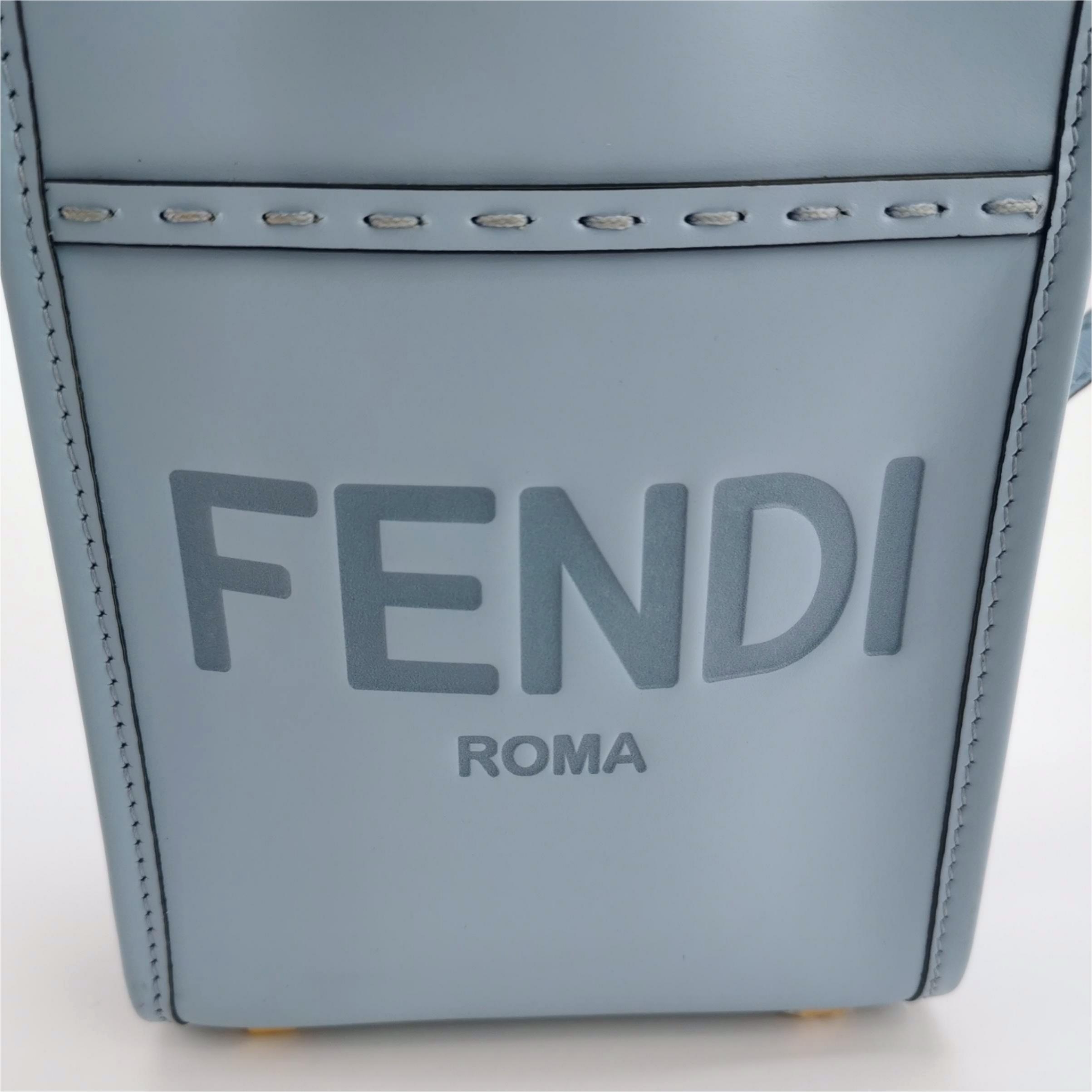 Fendi Sunshine Shopper Tote Leather Mini — photo 6 of 11