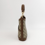  Gucci Retro Interlocking G Hobo GG Coated Canvas — thumbnail 3