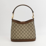  Gucci Retro Interlocking G Hobo GG Coated Canvas — thumbnail 5