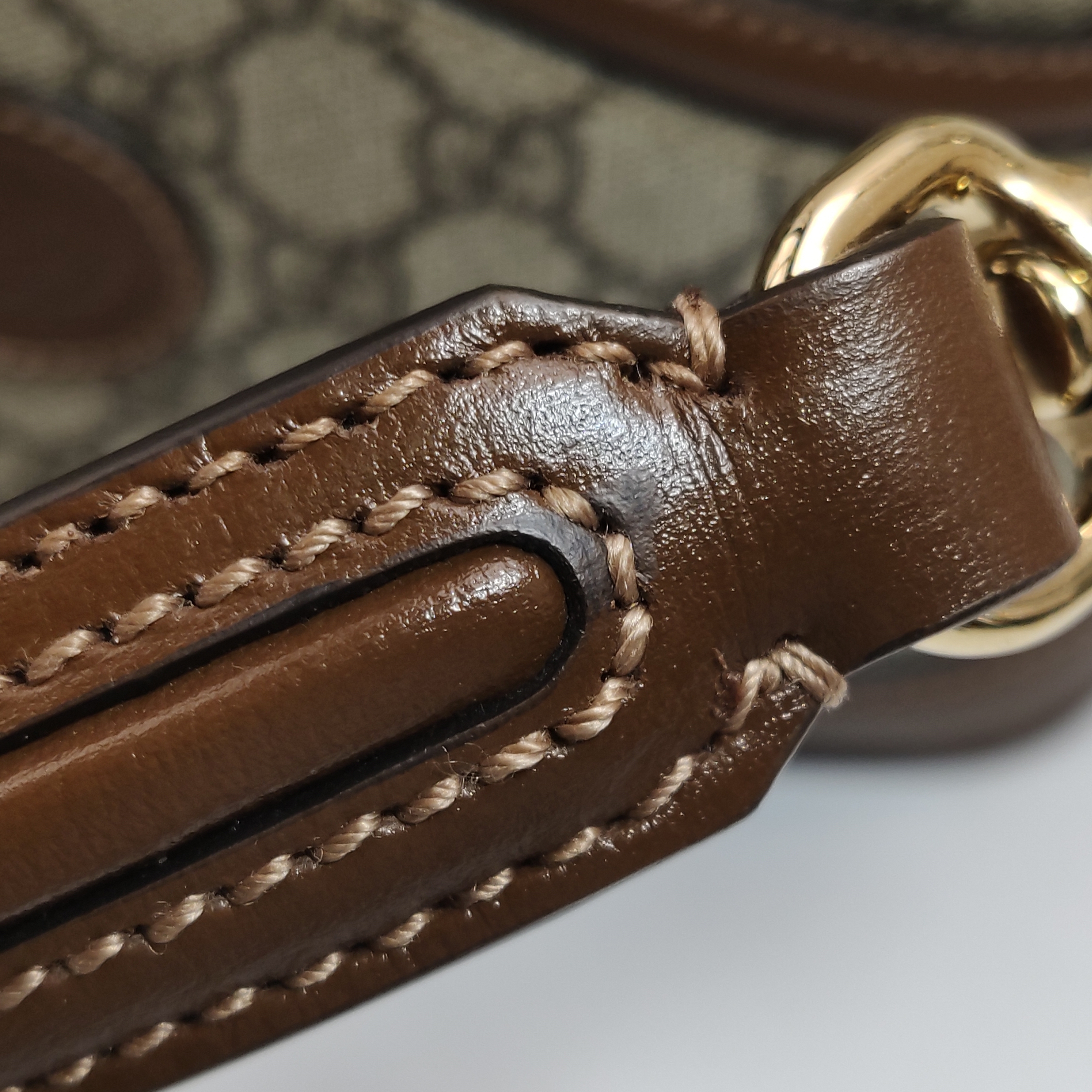  Gucci Retro Interlocking G Hobo GG Coated Canvas — photo 13 of 15