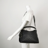 Louis Vuitton(LV) Braided Handle Beaubourg Hobo Mahina Leather MM — thumbnail 2