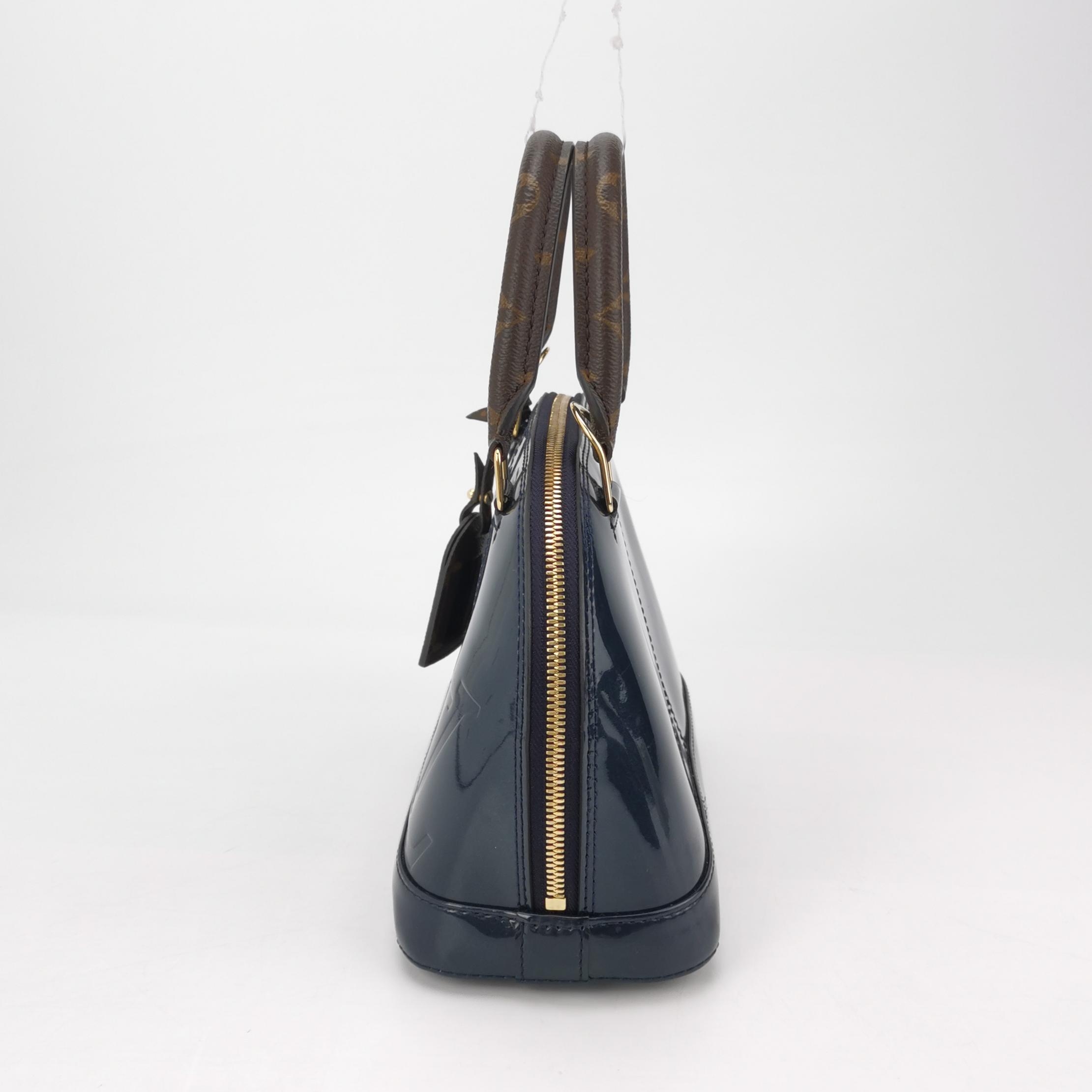 Louis Vuitton(LV) Alma Handbag Vernis with Monogram Canvas BB — photo 3 of 14