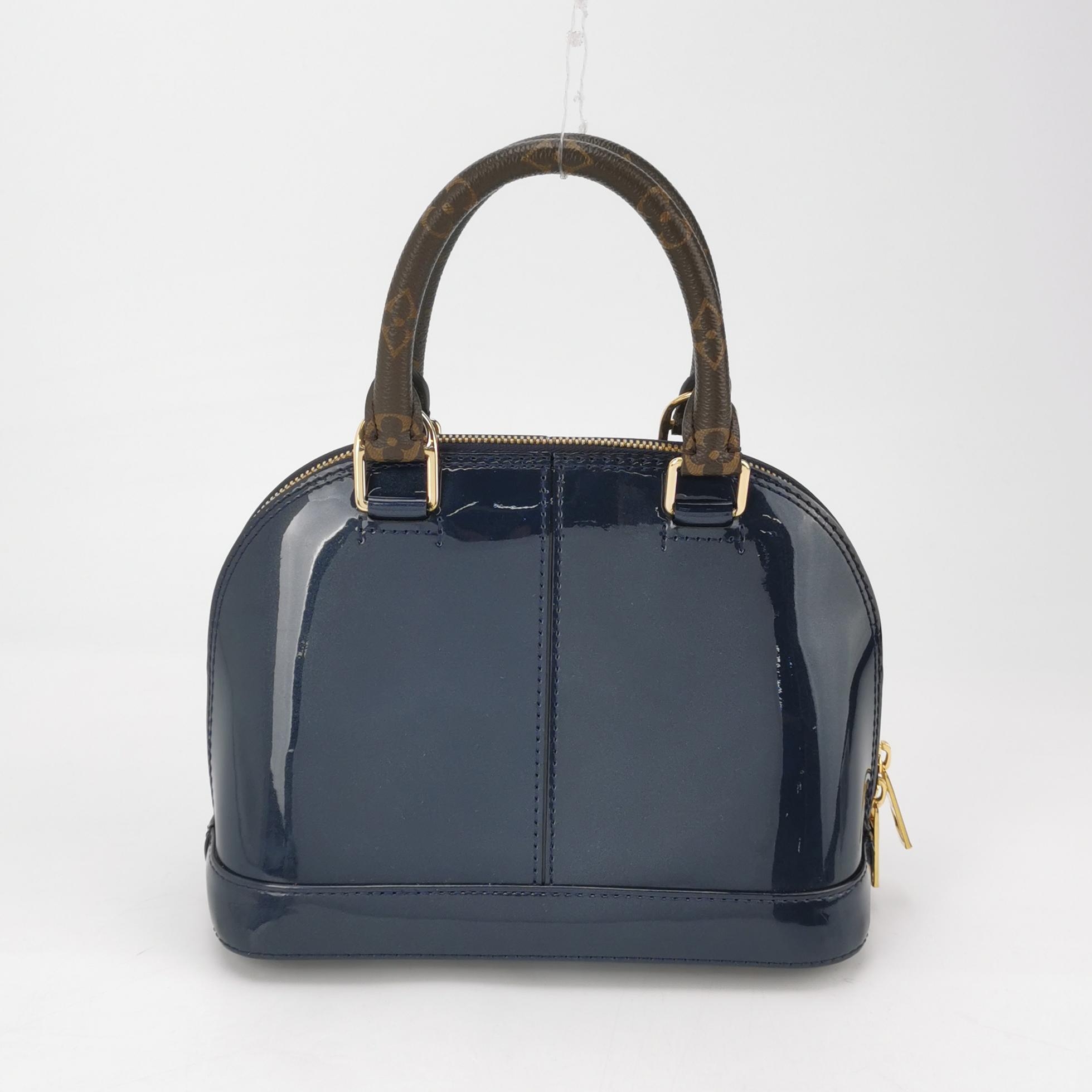 Louis Vuitton(LV) Alma Handbag Vernis with Monogram Canvas BB — photo 5 of 14