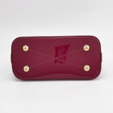 Louis Vuitton(LV) Alma Handbag Vernis with Monogram Canvas BB — thumbnail 4