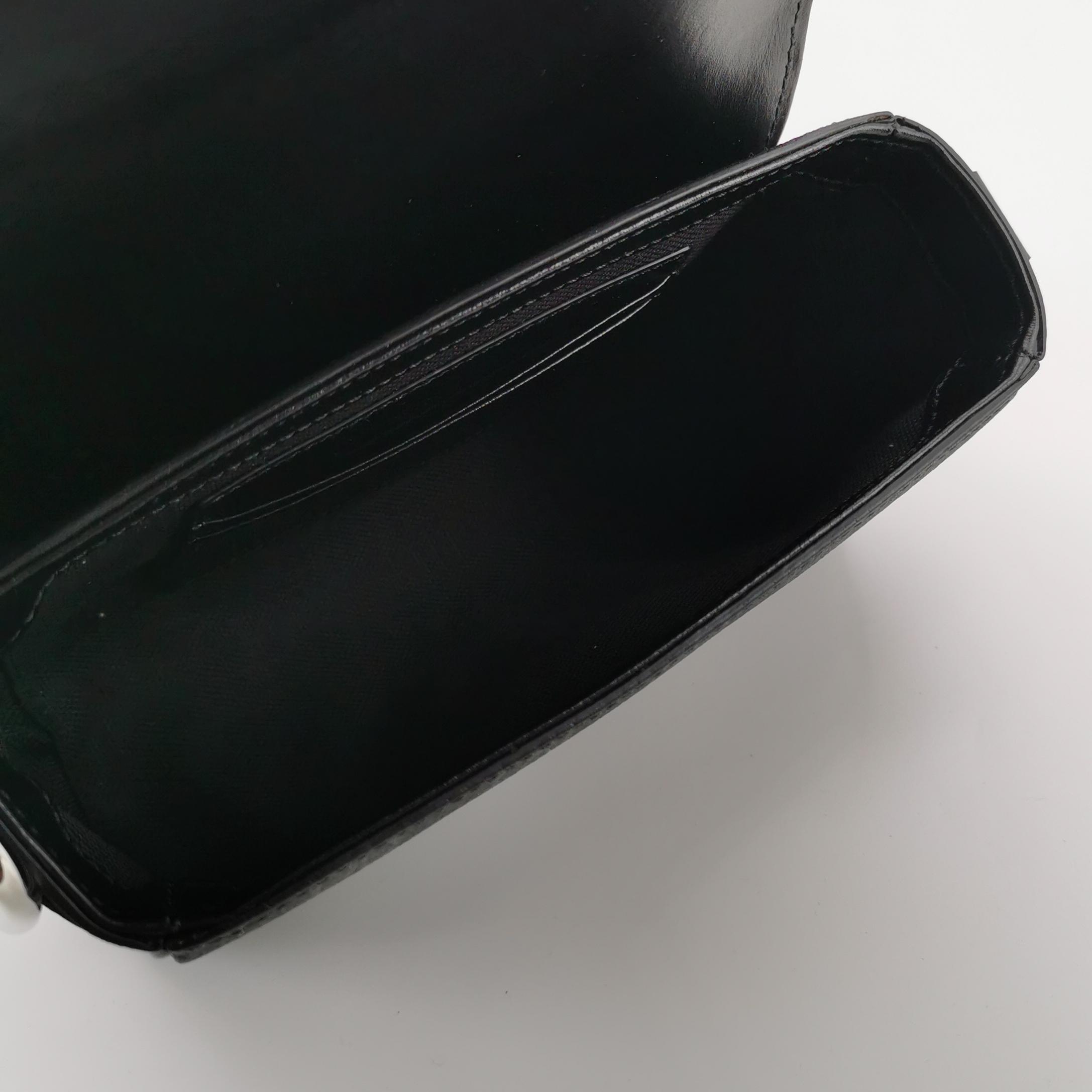 Gucci Flap Crossbody Bag GG Rubber Effect Super Mini — photo 7 of 12